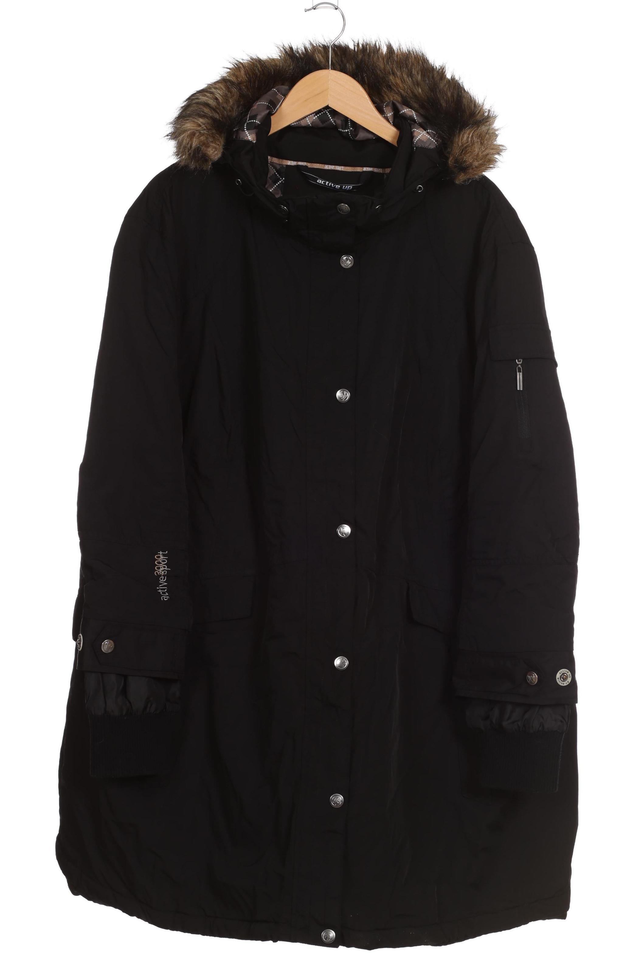 

Ulla Popken Damen Mantel, schwarz, Gr. 58