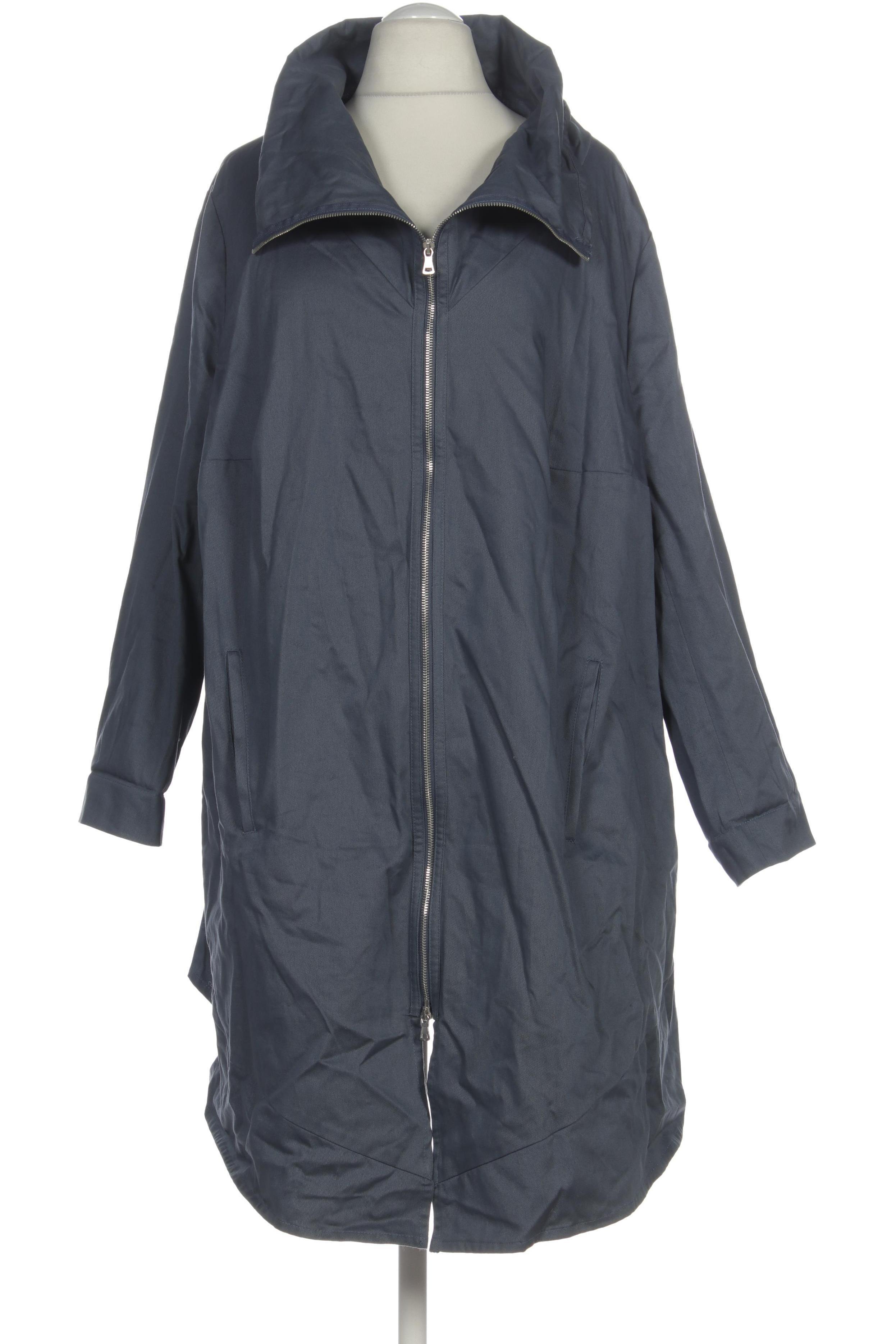 

Ulla Popken Damen Mantel, blau, Gr. 58