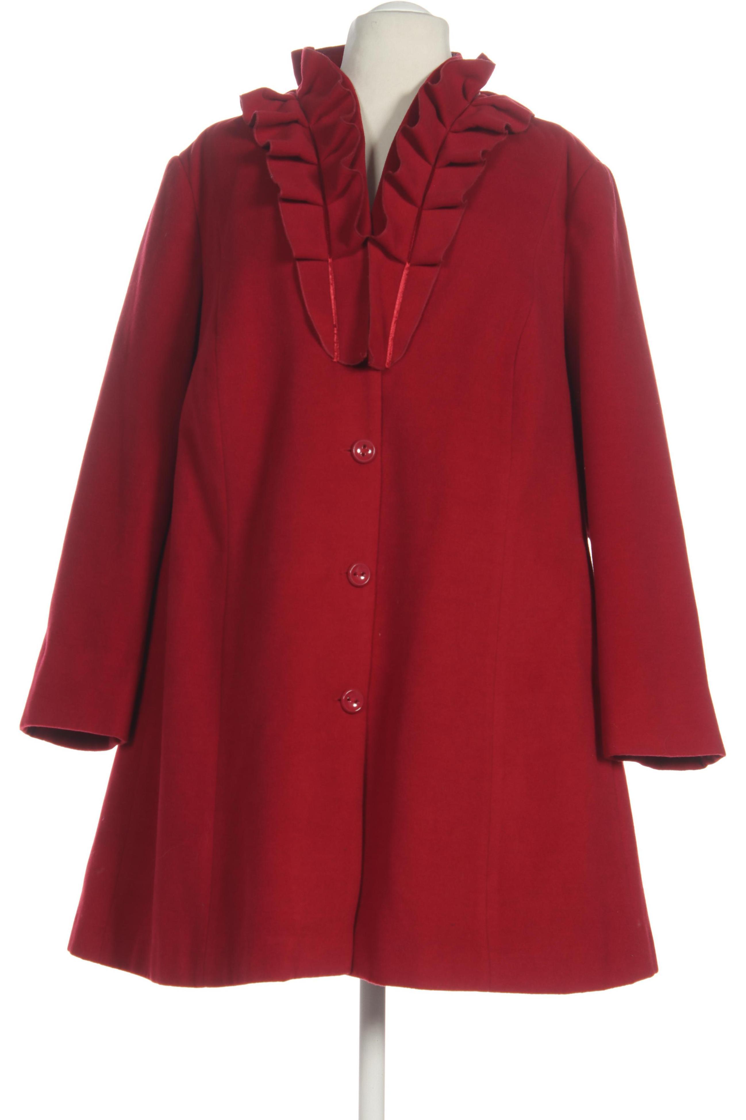 

Ulla Popken Damen Mantel, rot, Gr. 58