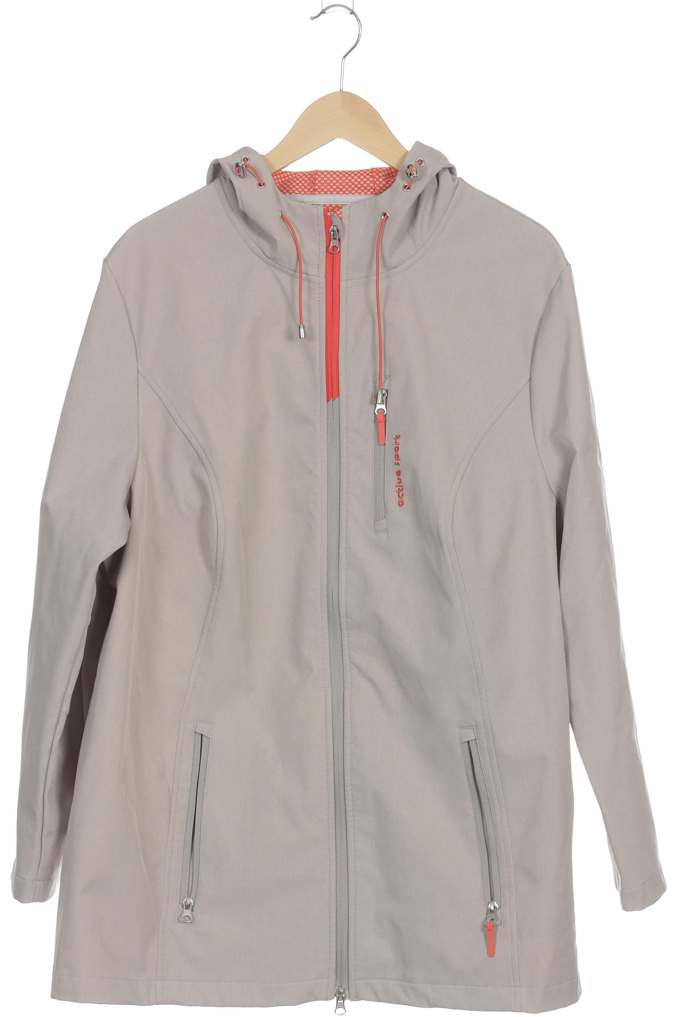 

Ulla Popken Damen Mantel, grau, Gr. 50