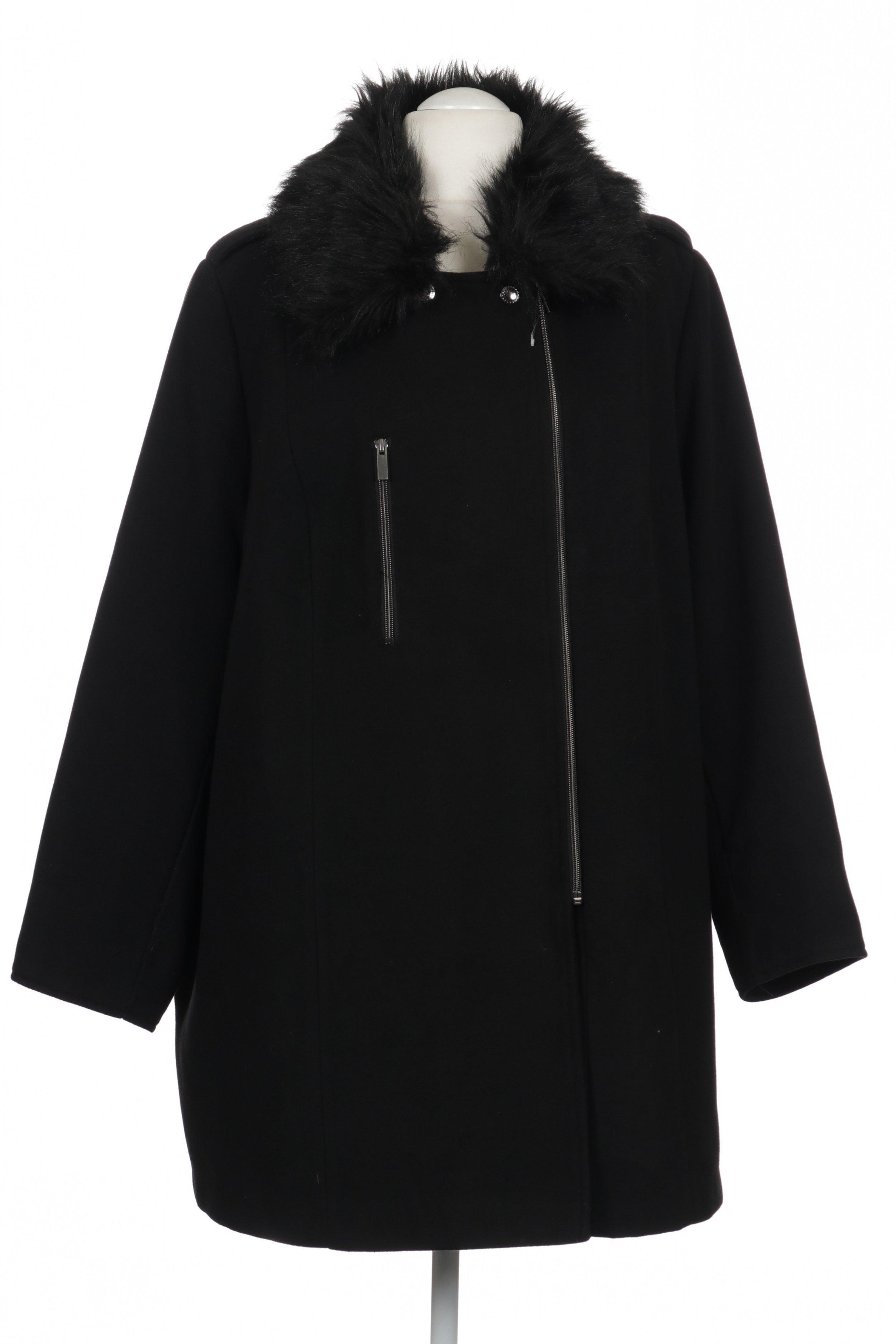 

Ulla Popken Damen Mantel, schwarz, Gr. 54