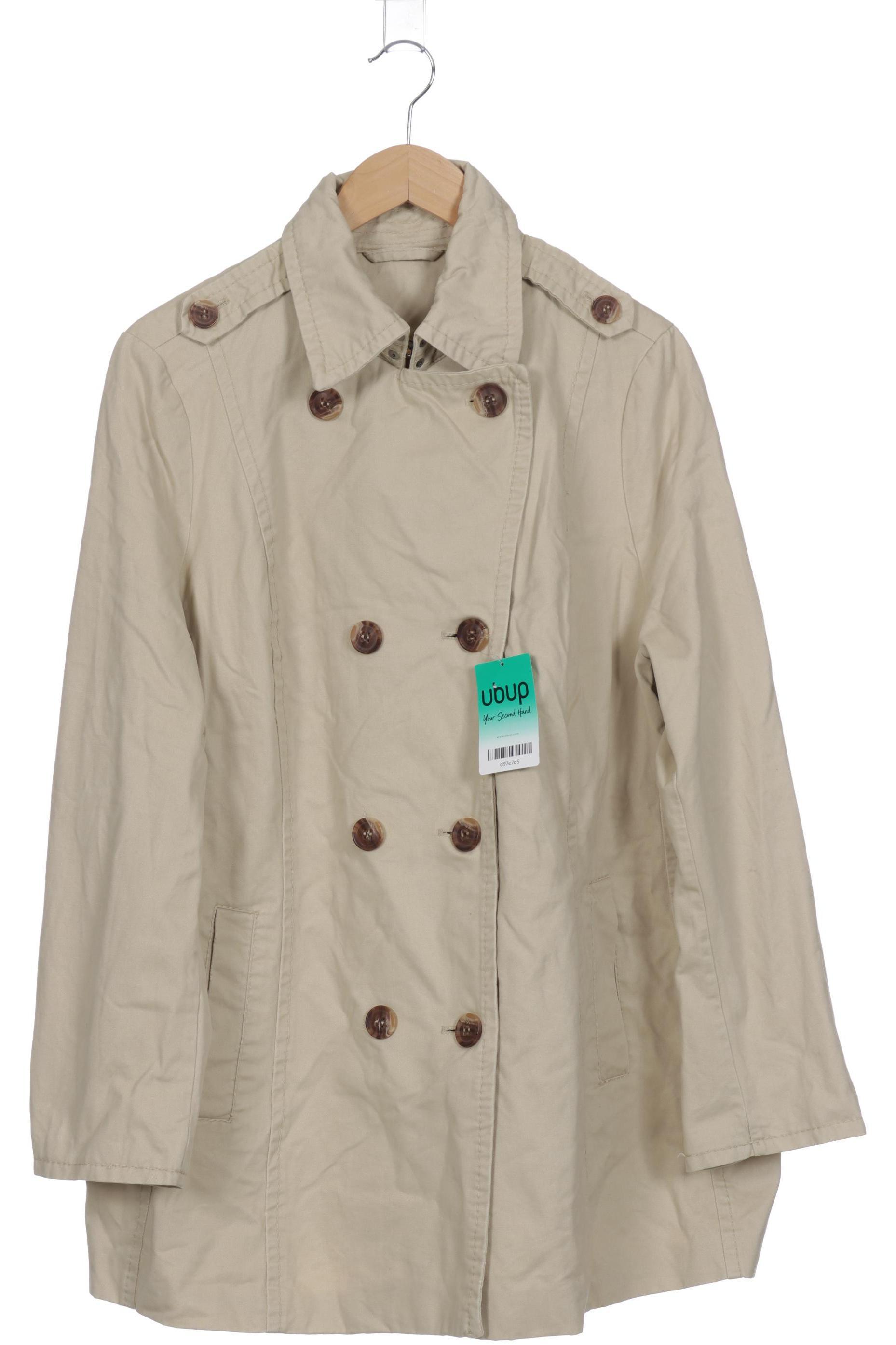 

Ulla Popken Damen Mantel, beige, Gr. 46