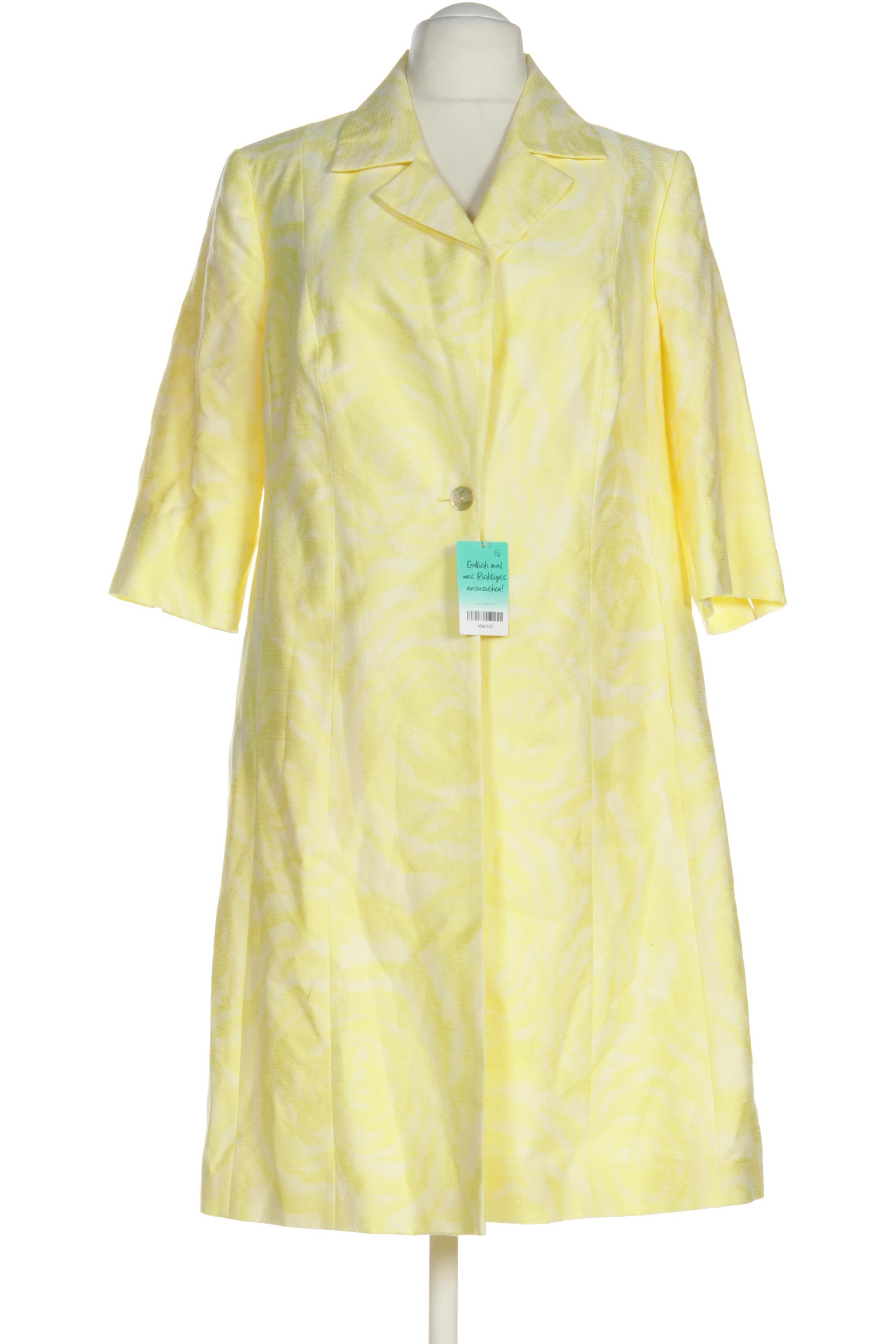 

Ulla Popken Damen Mantel, gelb, Gr. 48