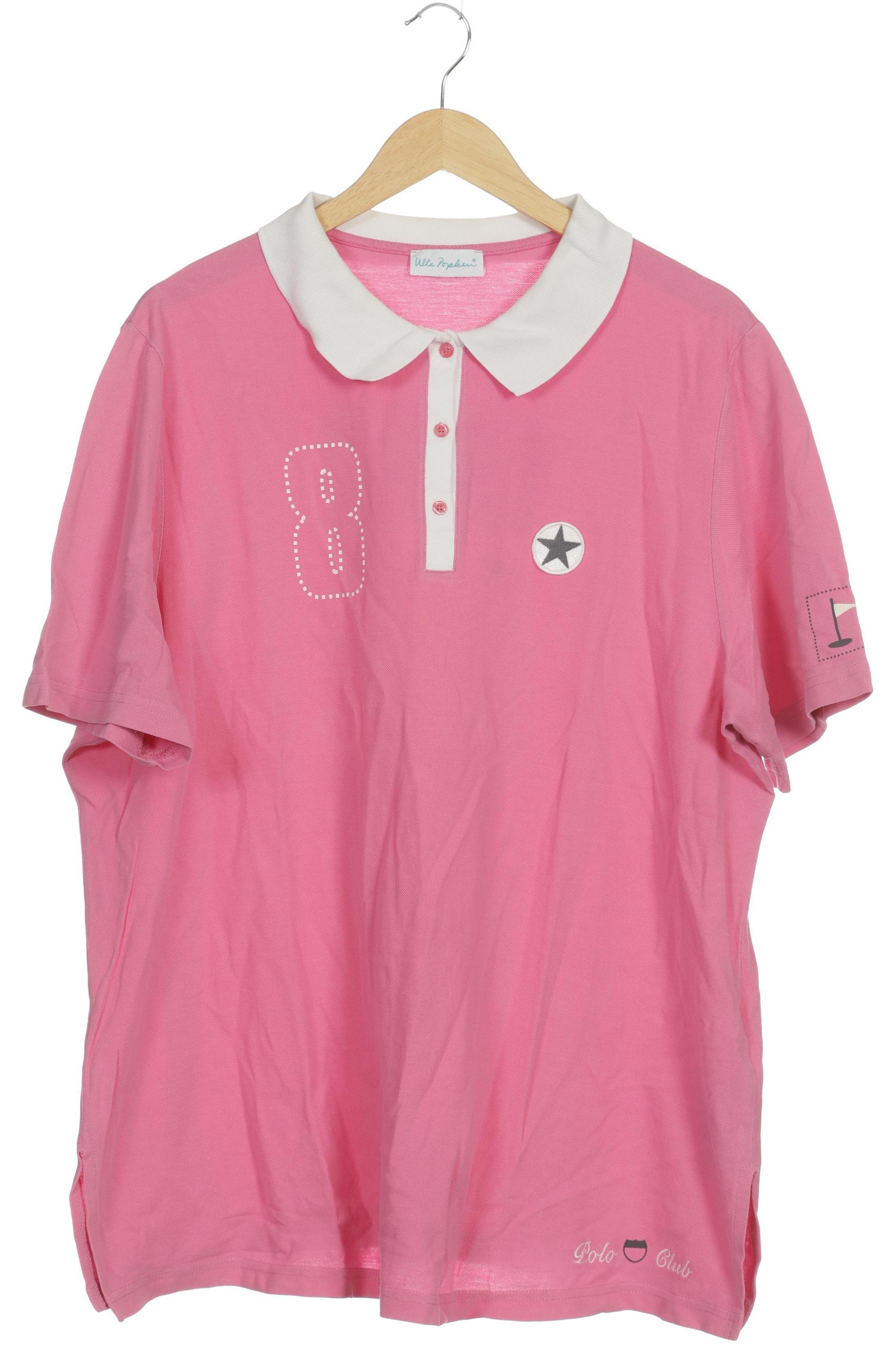 

Ulla Popken Damen Poloshirt, pink, Gr. 50