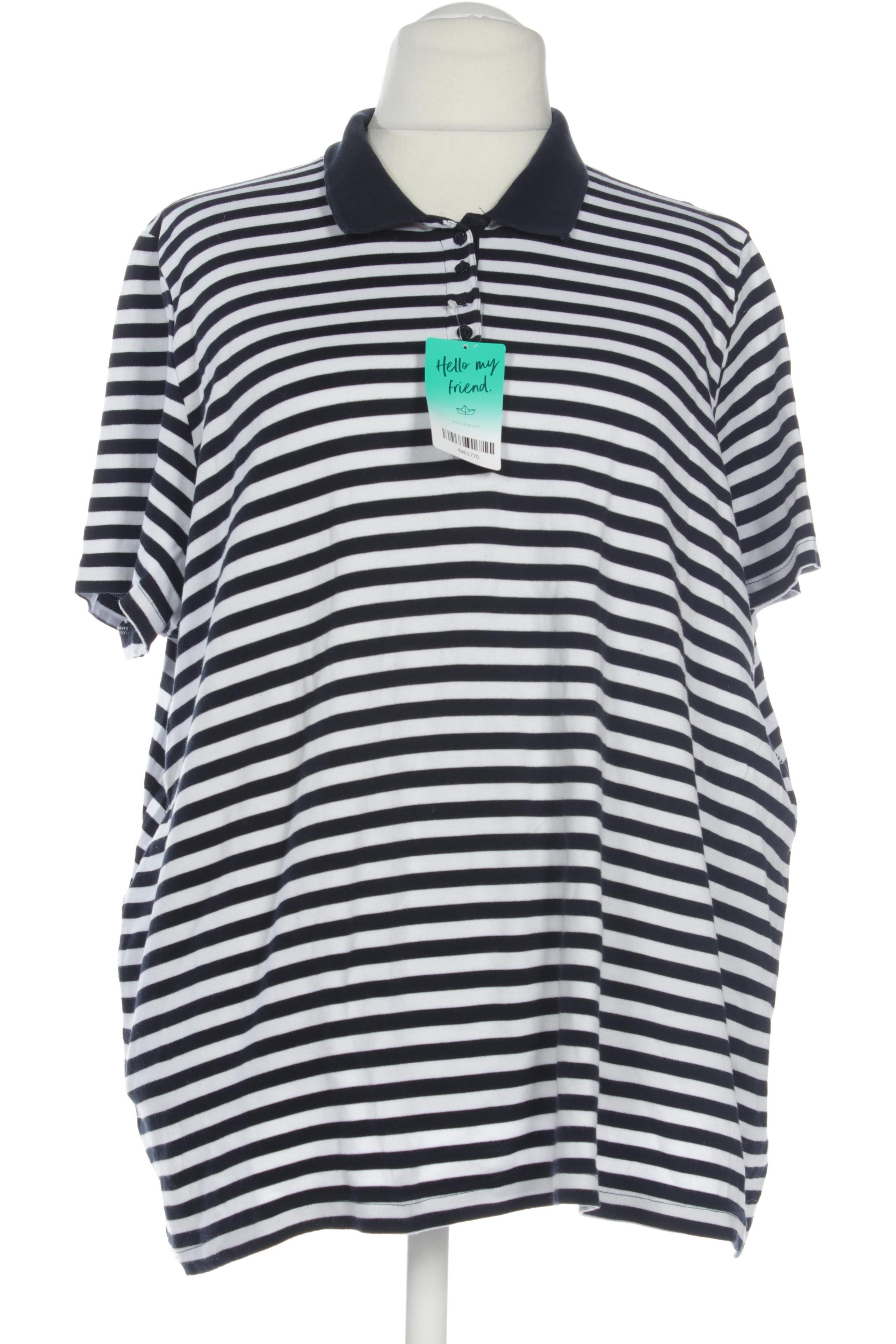 

Ulla Popken Damen Poloshirt, schwarz, Gr. 54