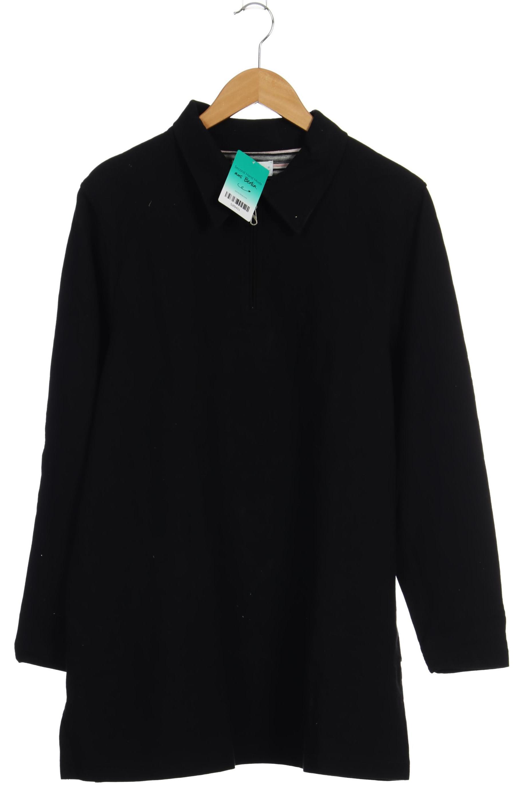 

Ulla Popken Damen Langarmshirt, schwarz, Gr. 46