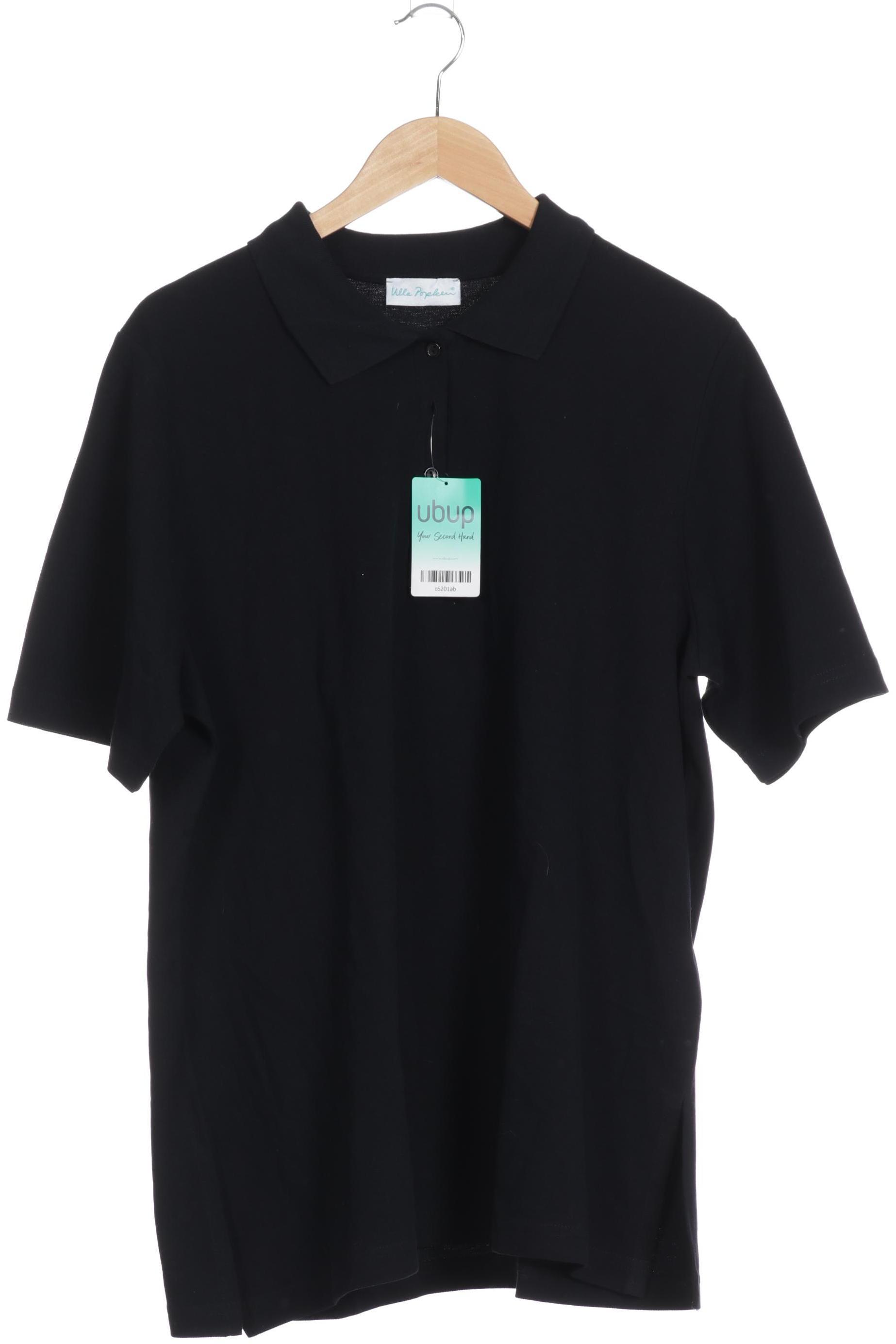

Ulla Popken Damen Poloshirt, blau, Gr. 46