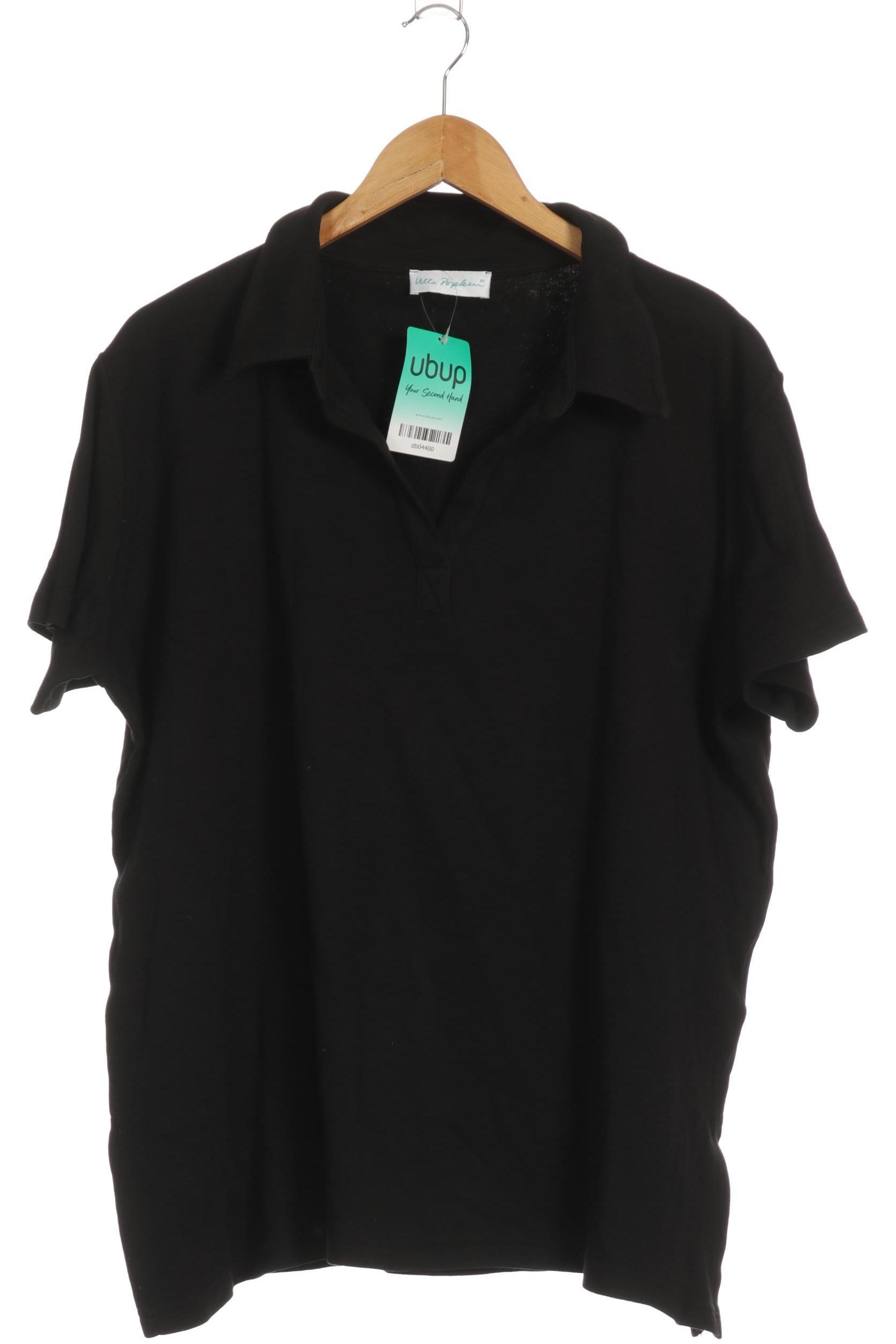 

Ulla Popken Damen Poloshirt, schwarz, Gr. 50