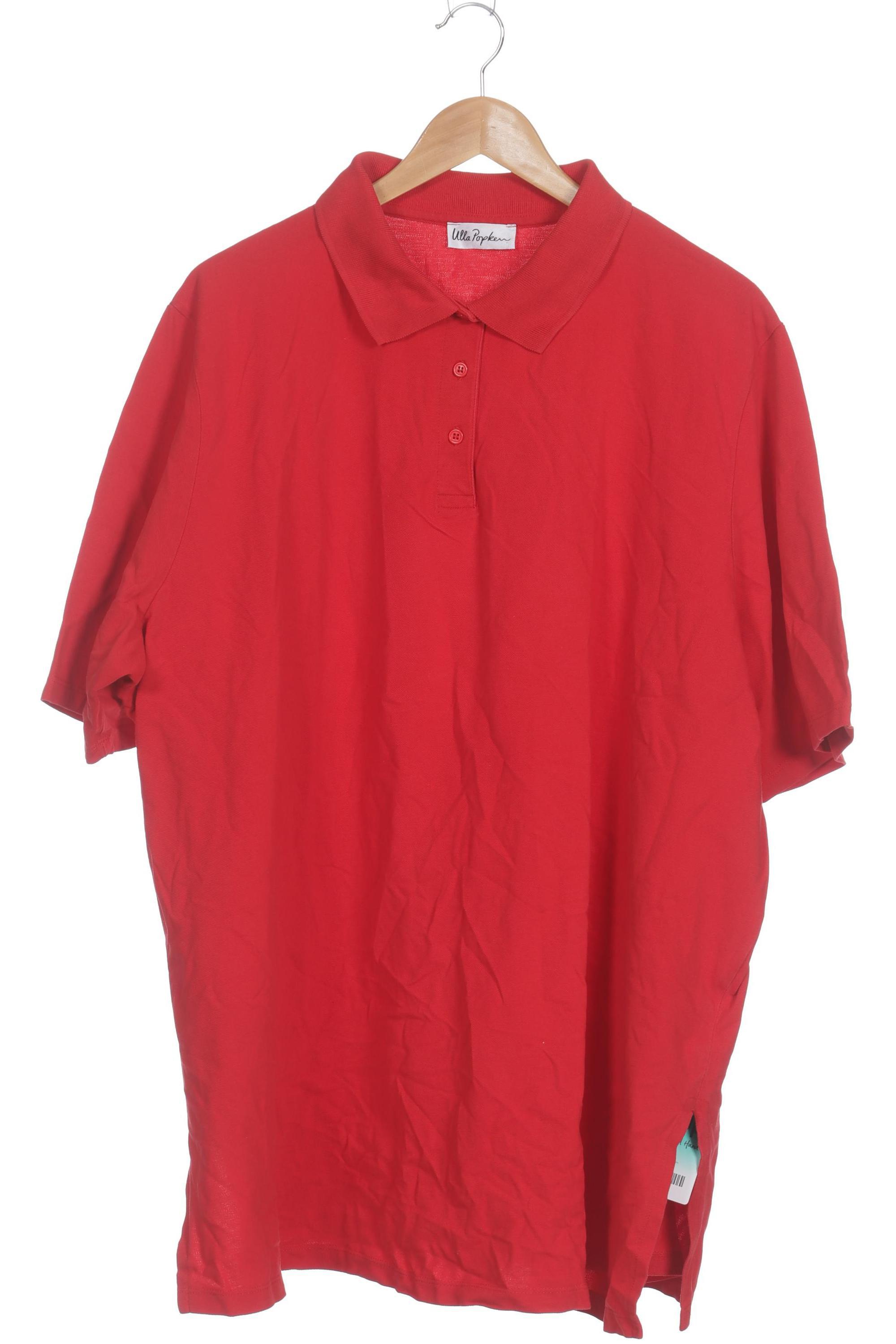 

Ulla Popken Damen Poloshirt, rot, Gr. 58