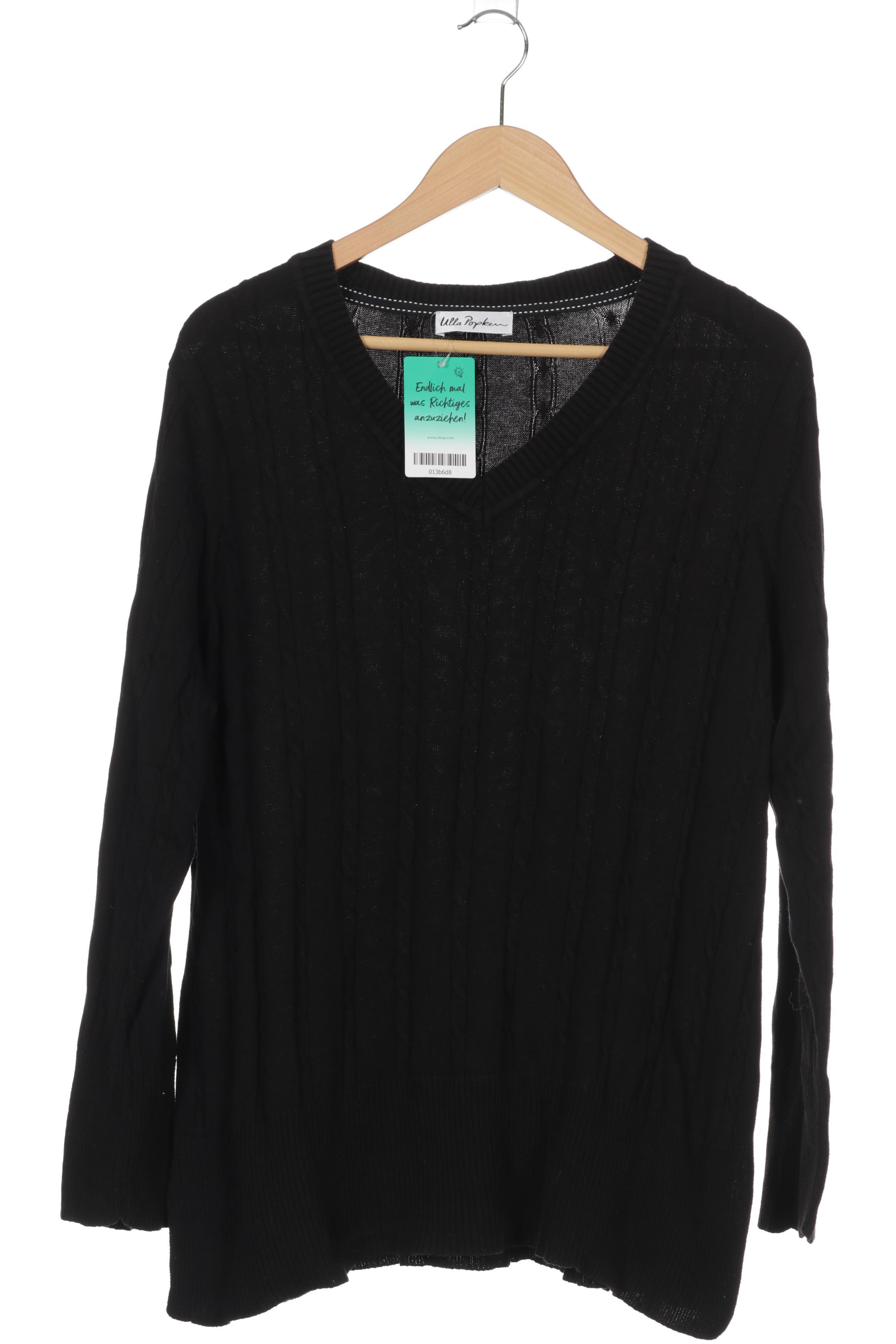 

Ulla Popken Damen Pullover, schwarz, Gr. 46