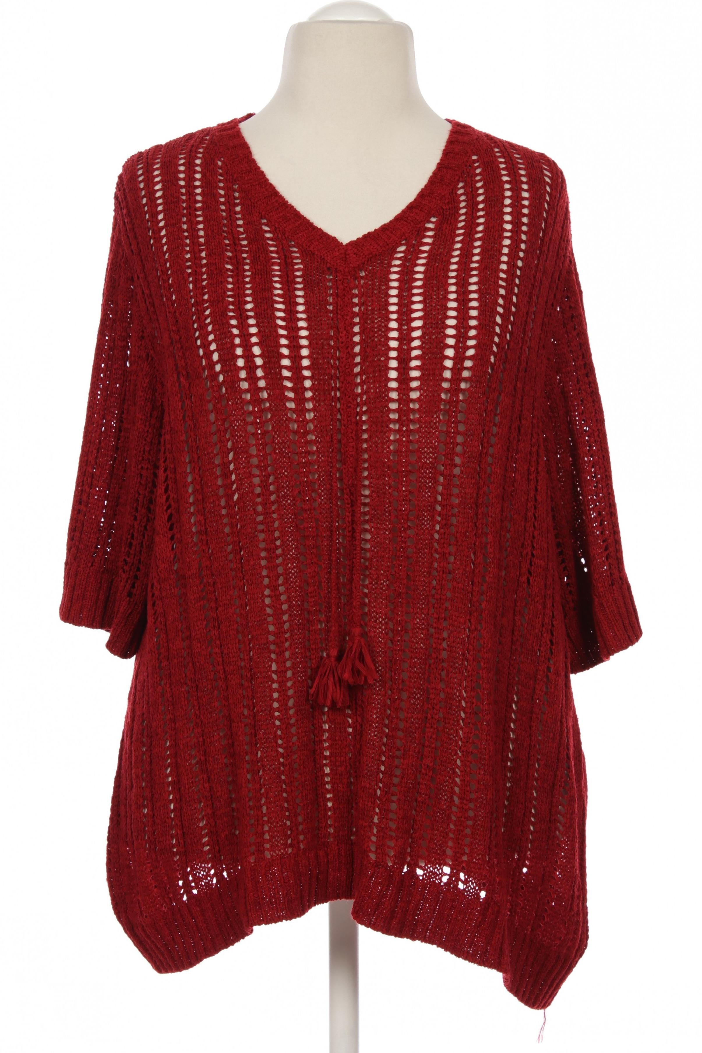 

Ulla Popken Damen Pullover, rot, Gr. 50