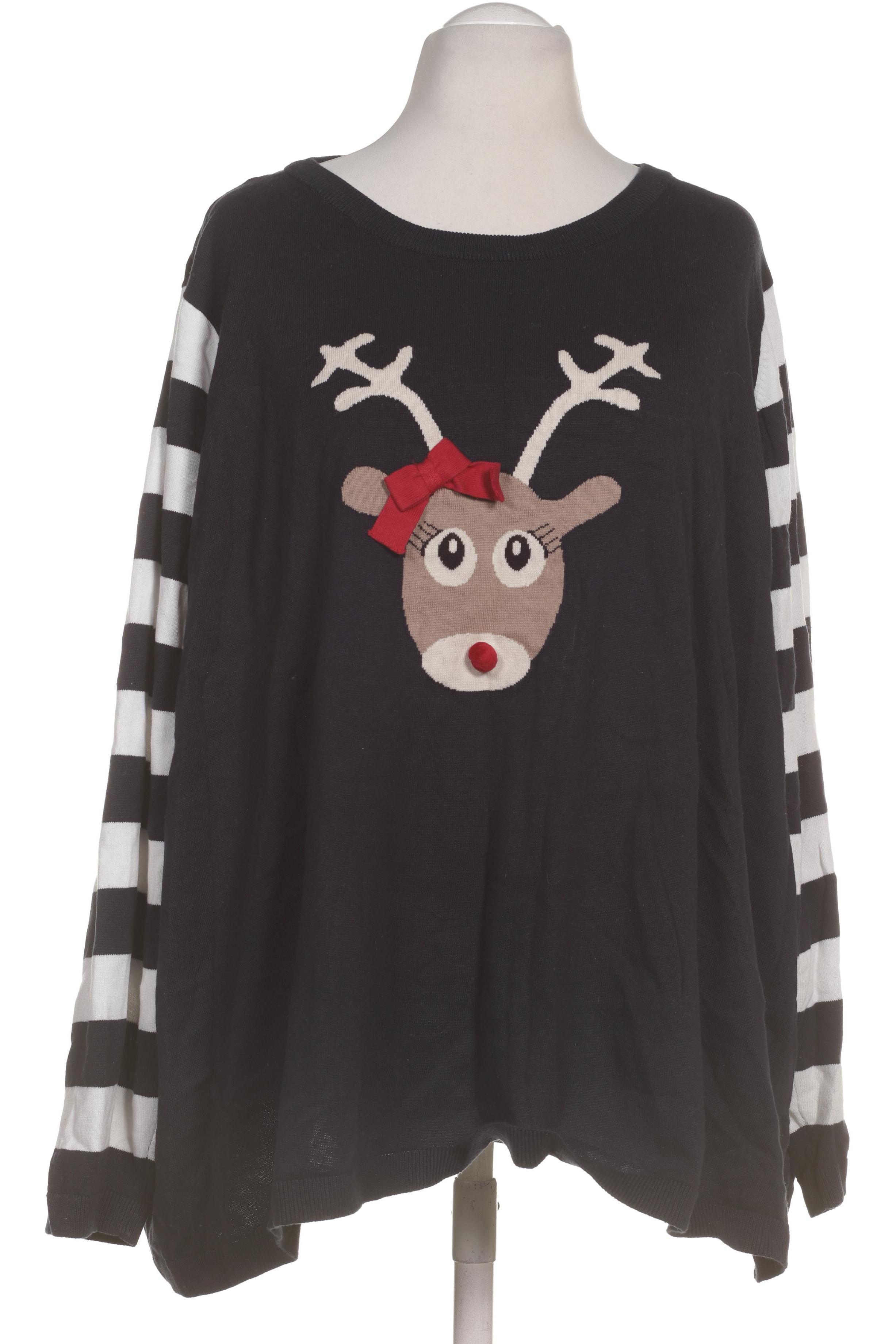 

Ulla Popken Damen Pullover, blau, Gr. 62