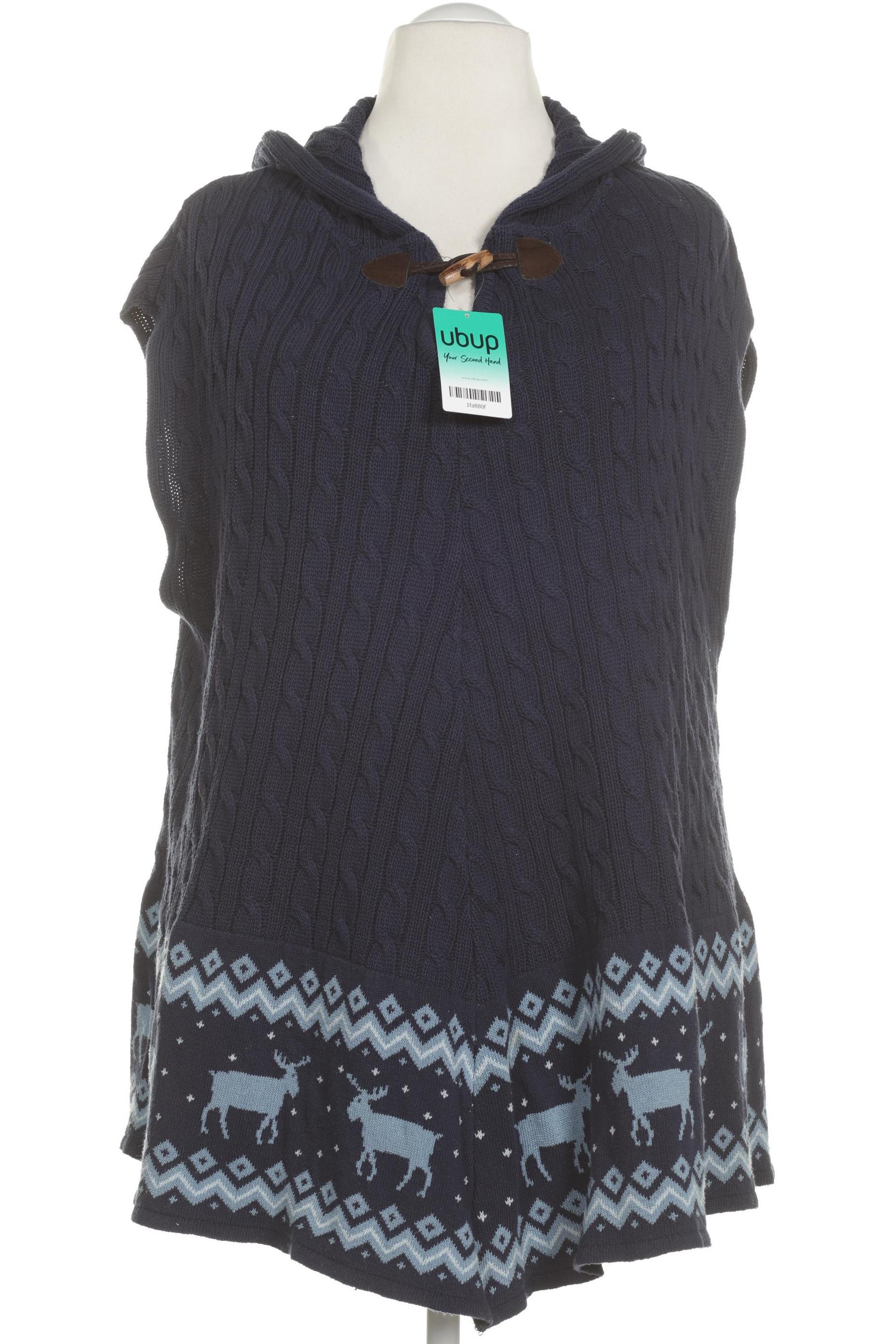 

Ulla Popken Damen Pullover, blau, Gr. 54