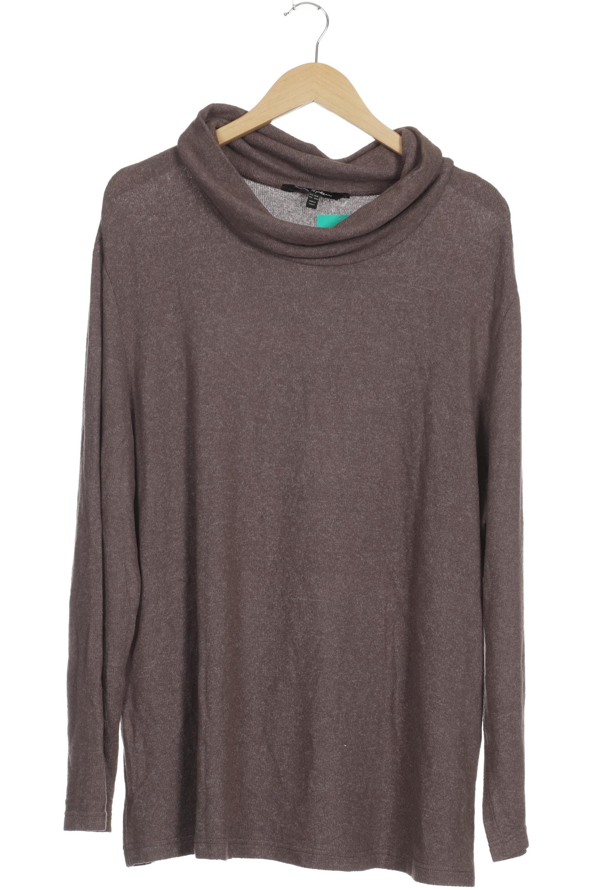 

Ulla Popken Damen Pullover, grau, Gr. 46