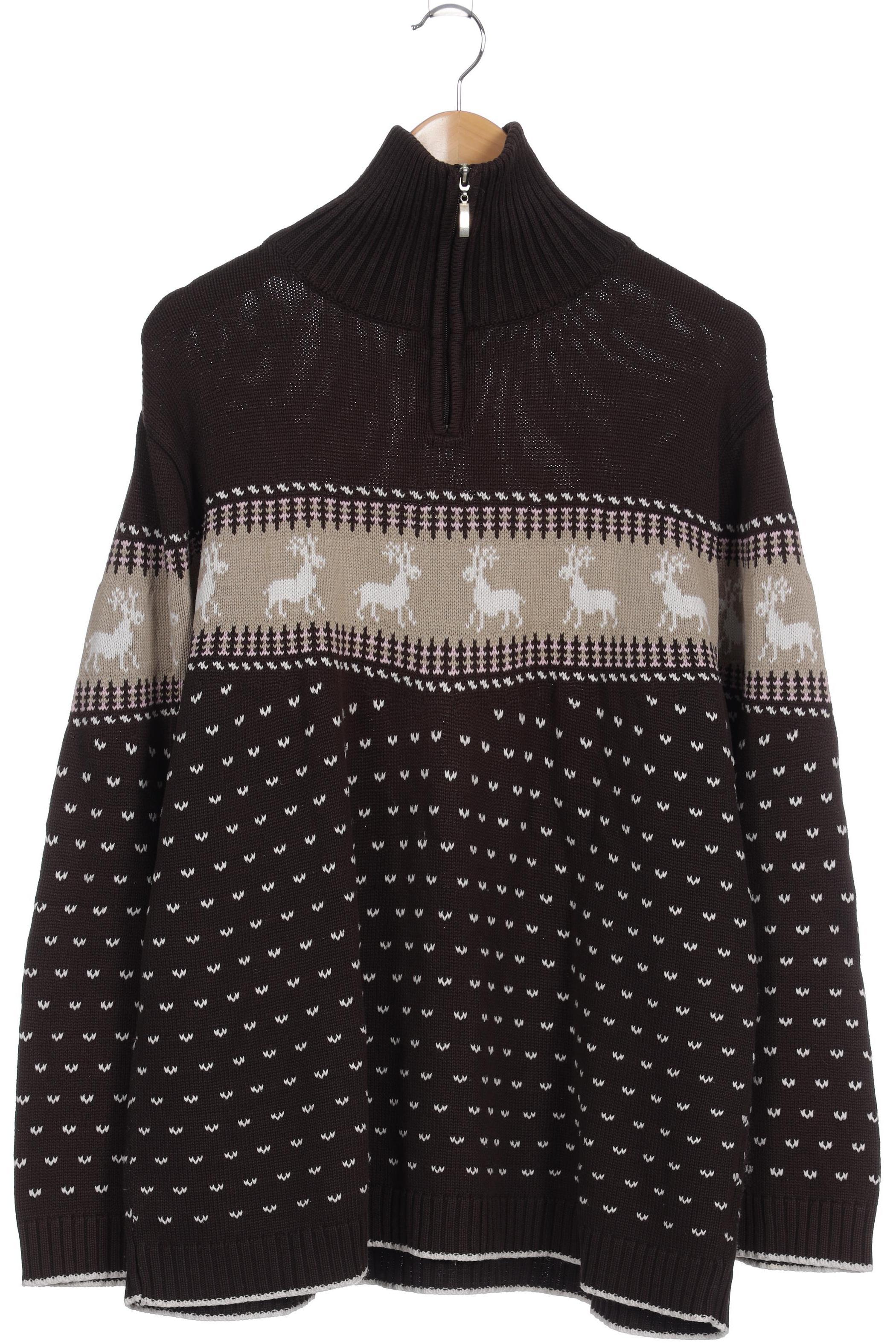 

Ulla Popken Damen Pullover, braun, Gr. 46