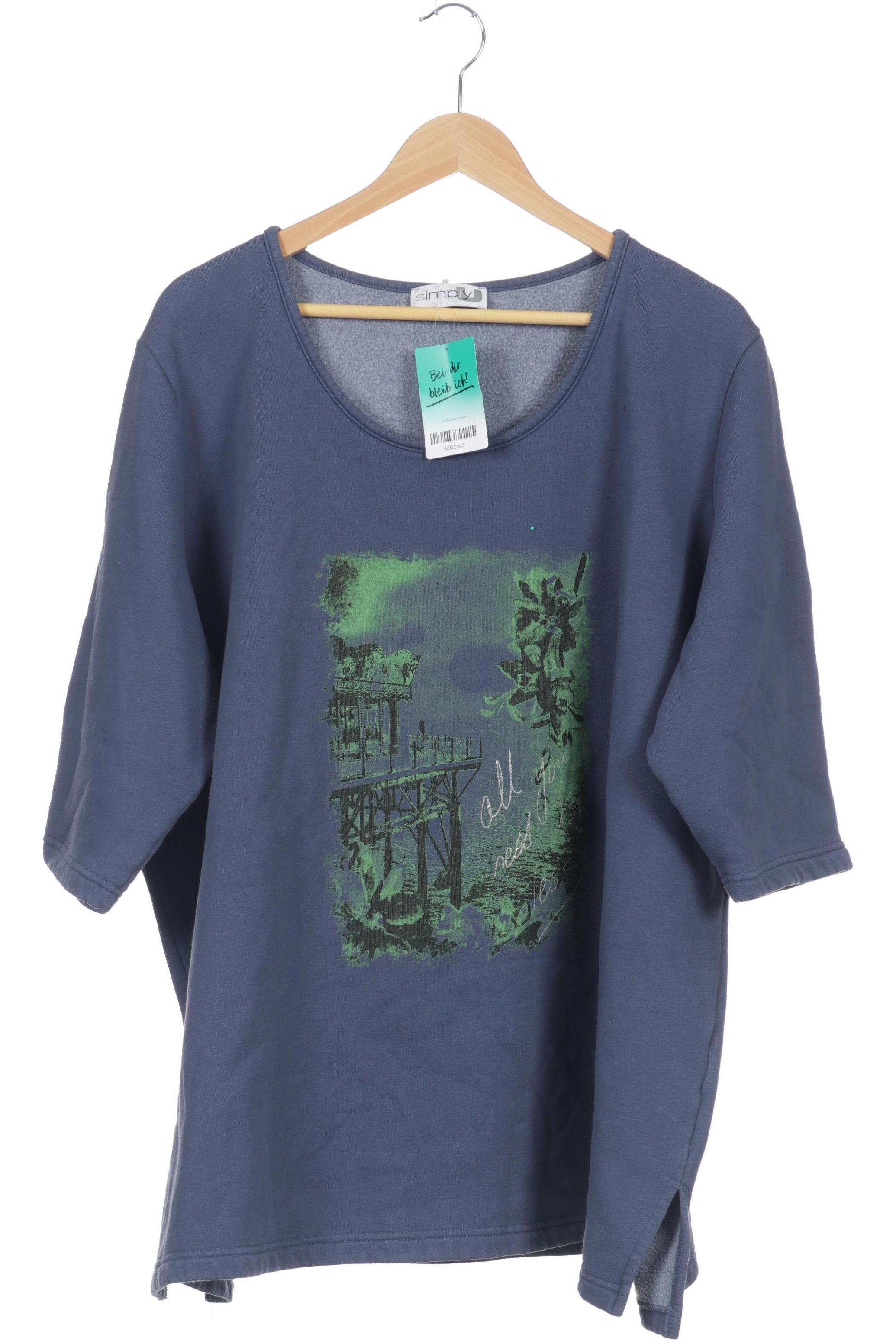 

Ulla Popken Damen Pullover, blau, Gr. 58