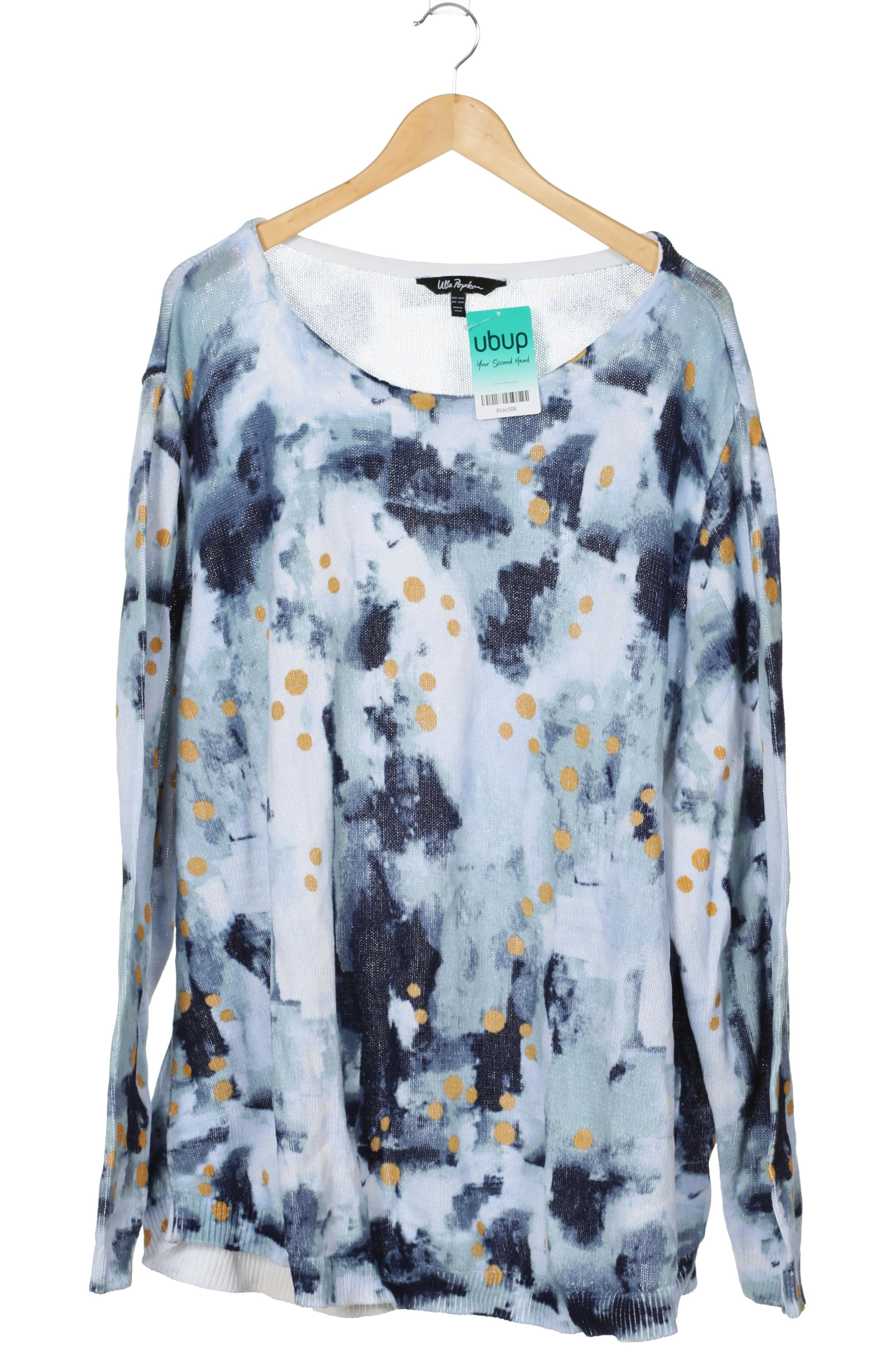 

Ulla Popken Damen Pullover, blau, Gr. 54