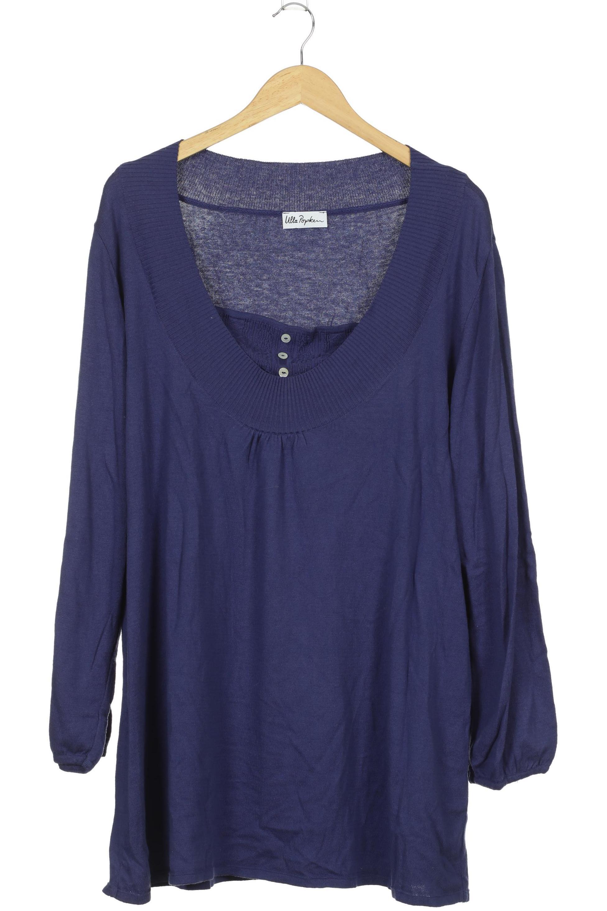 

Ulla Popken Damen Pullover, blau, Gr. 54
