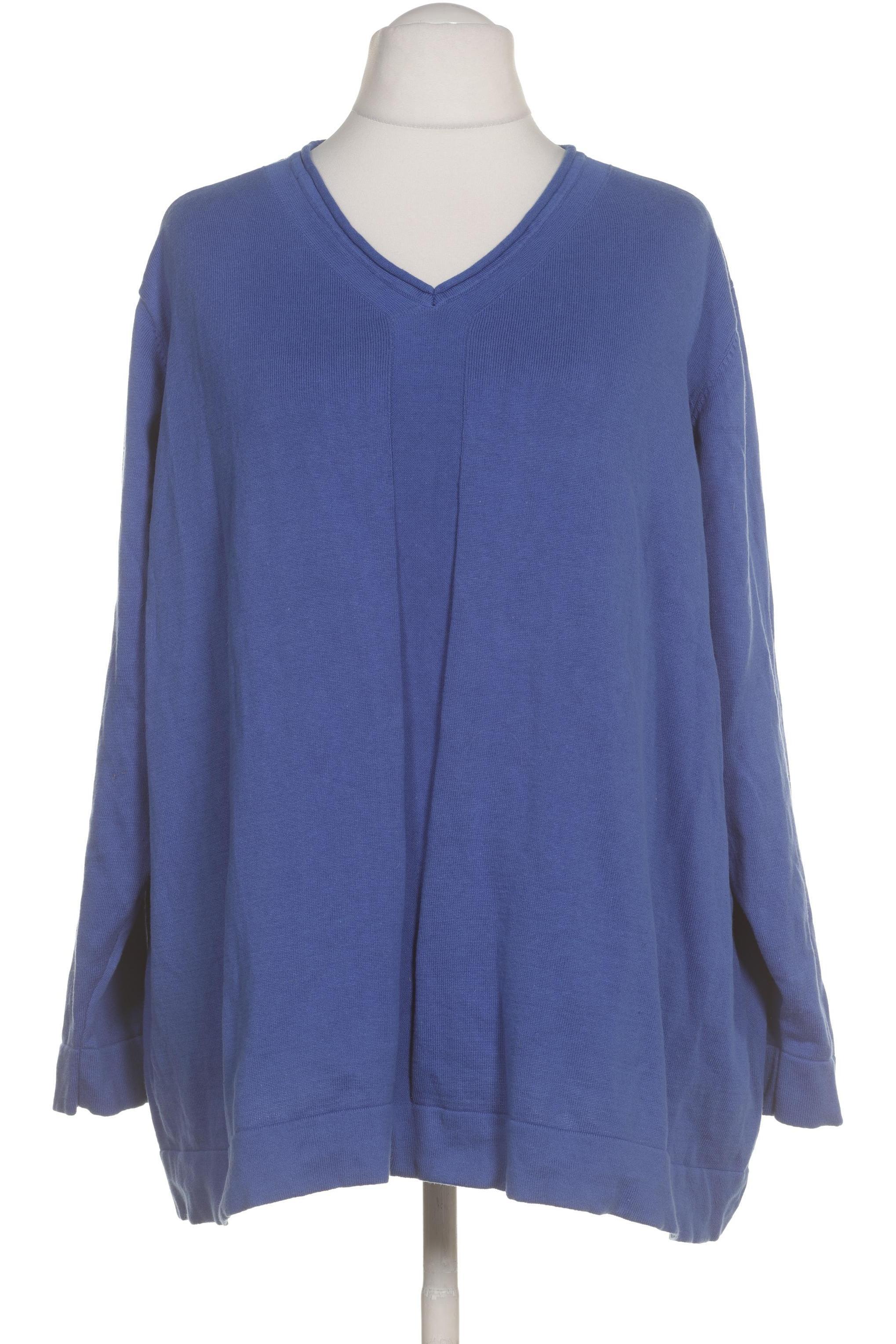 

Ulla Popken Damen Pullover, blau, Gr. 58