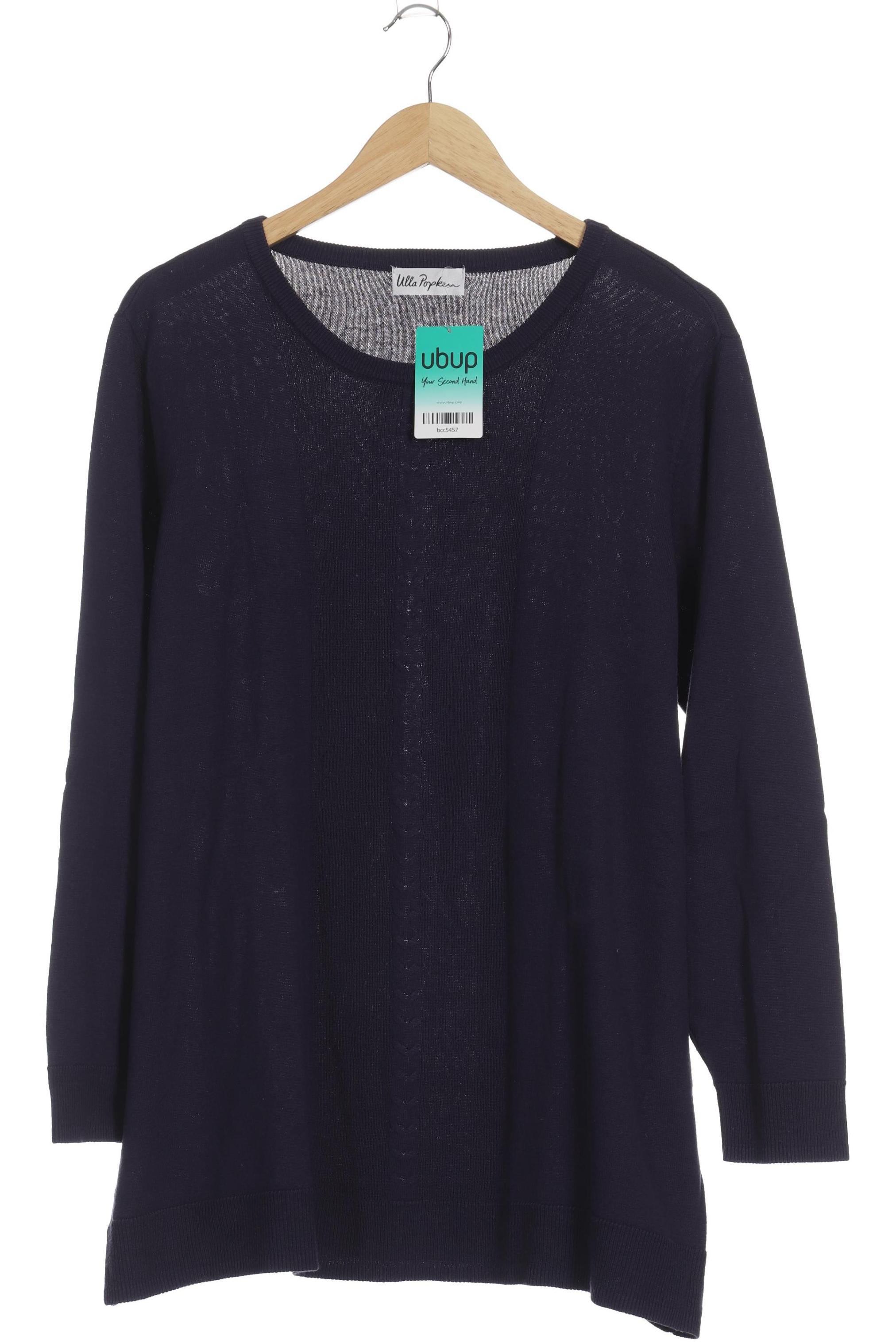 

Ulla Popken Damen Pullover, blau, Gr. 50