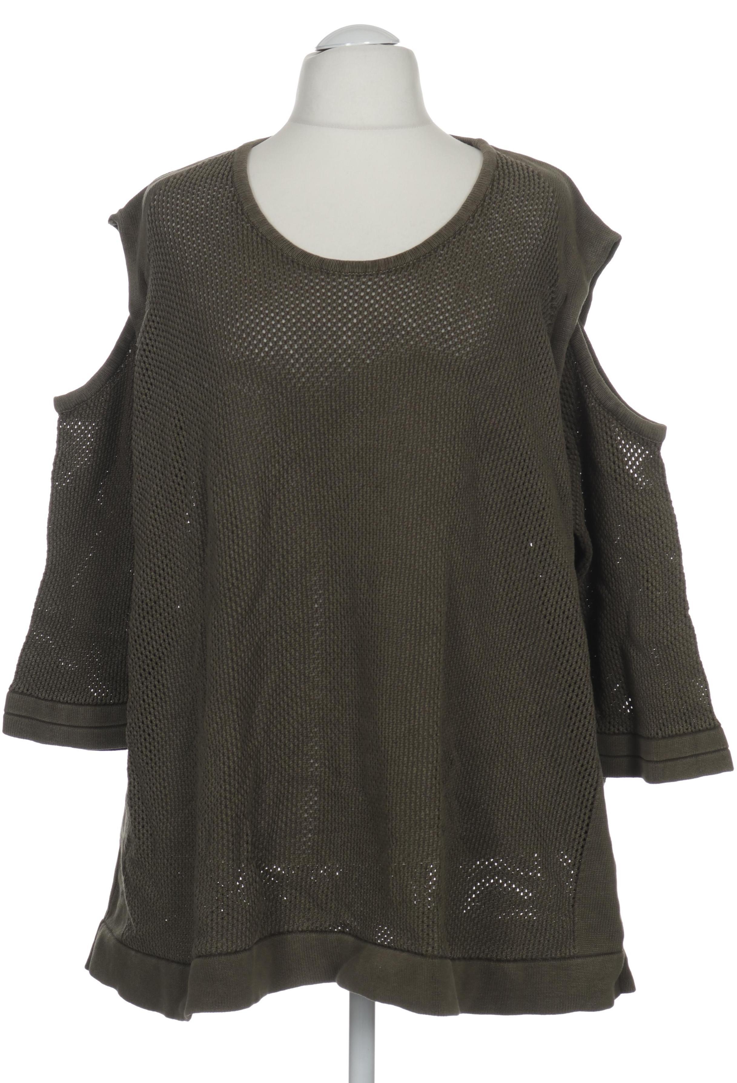 

Ulla Popken Damen Pullover, grün, Gr. 58