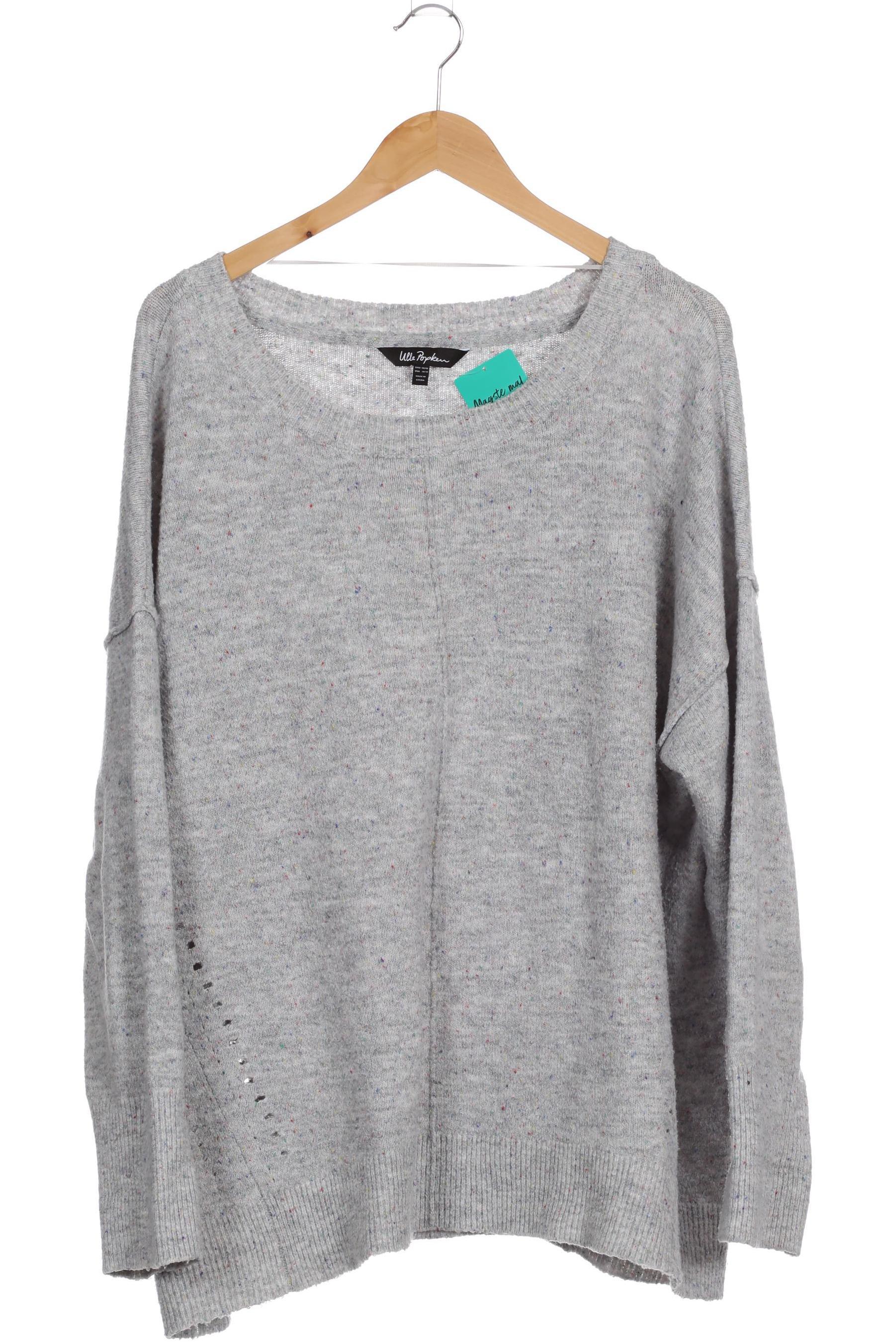 

Ulla Popken Damen Pullover, grau, Gr. 46