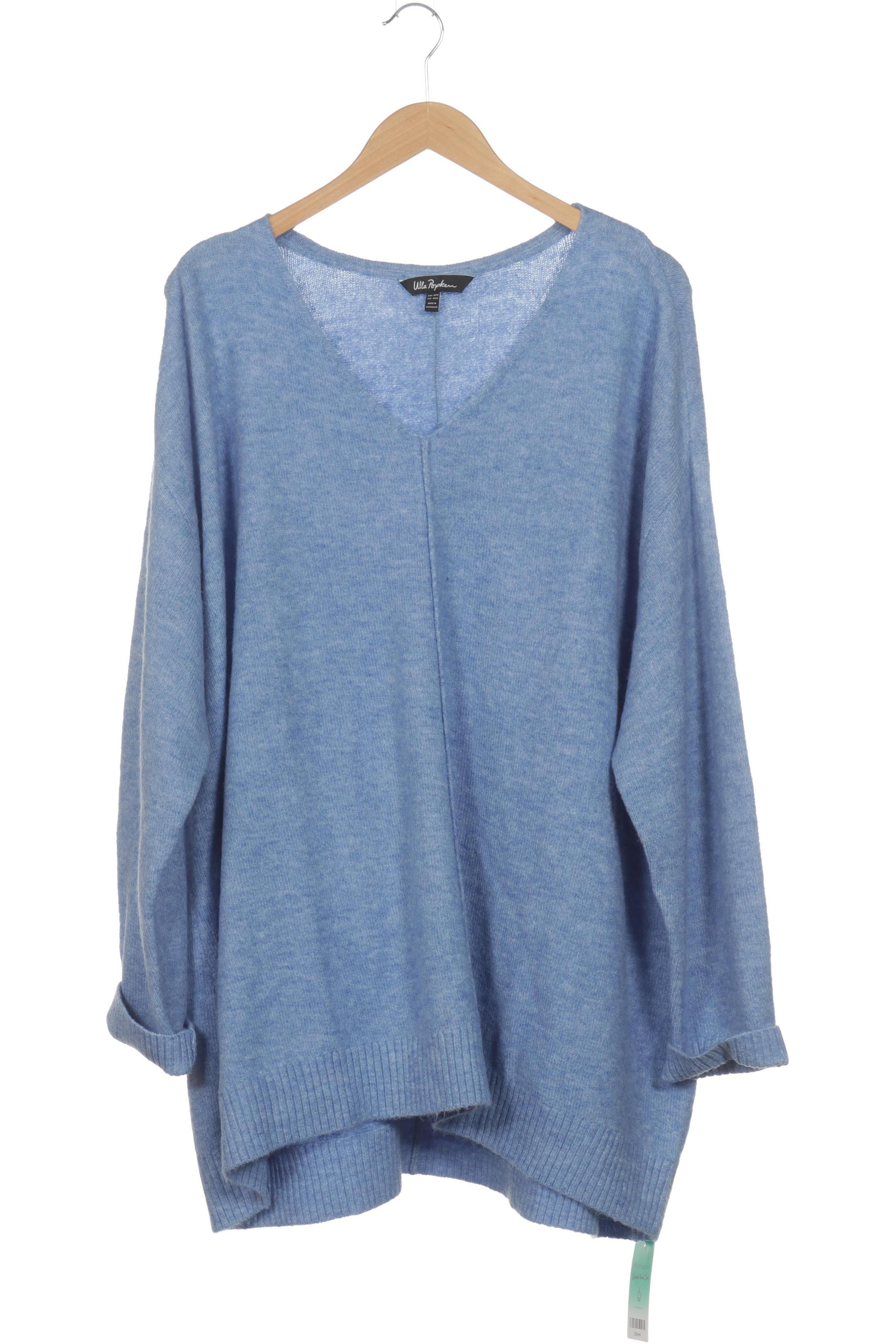 

Ulla Popken Damen Pullover, blau, Gr. 50