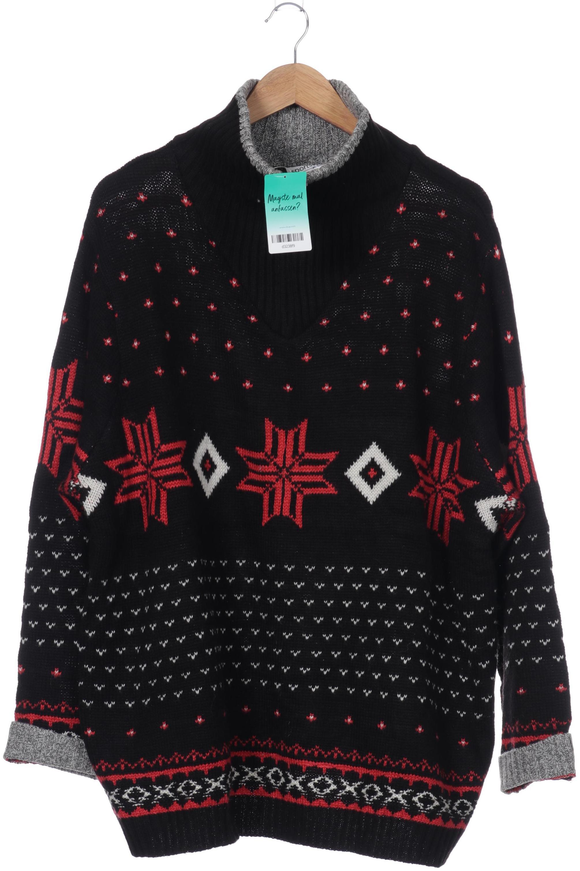 

Ulla Popken Damen Pullover, schwarz, Gr. 50