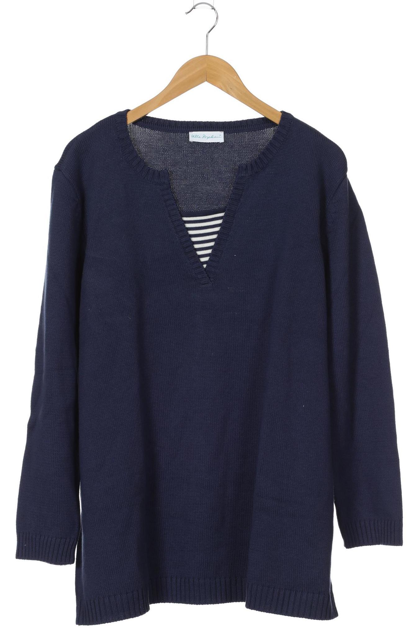 

Ulla Popken Damen Pullover, blau, Gr. 50