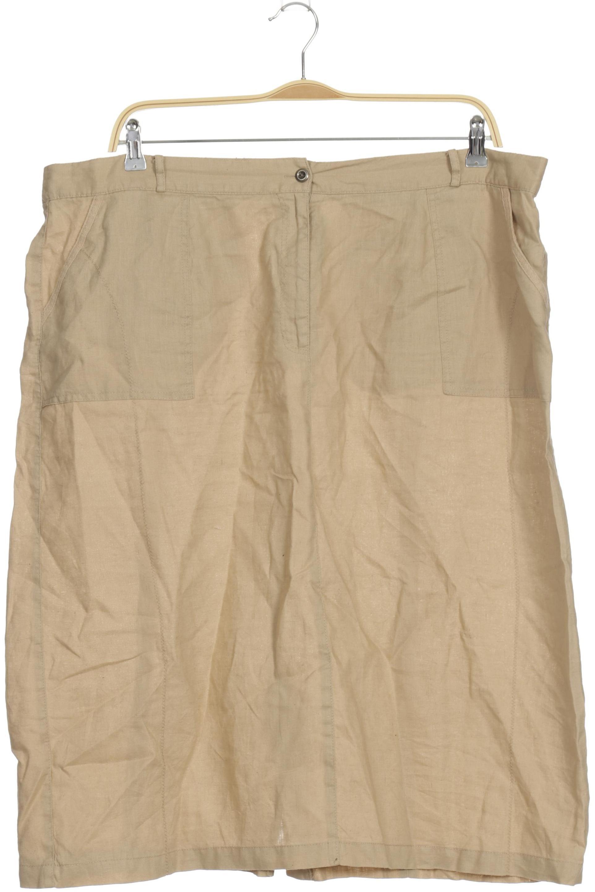 

Ulla Popken Damen Rock, beige, Gr. 52