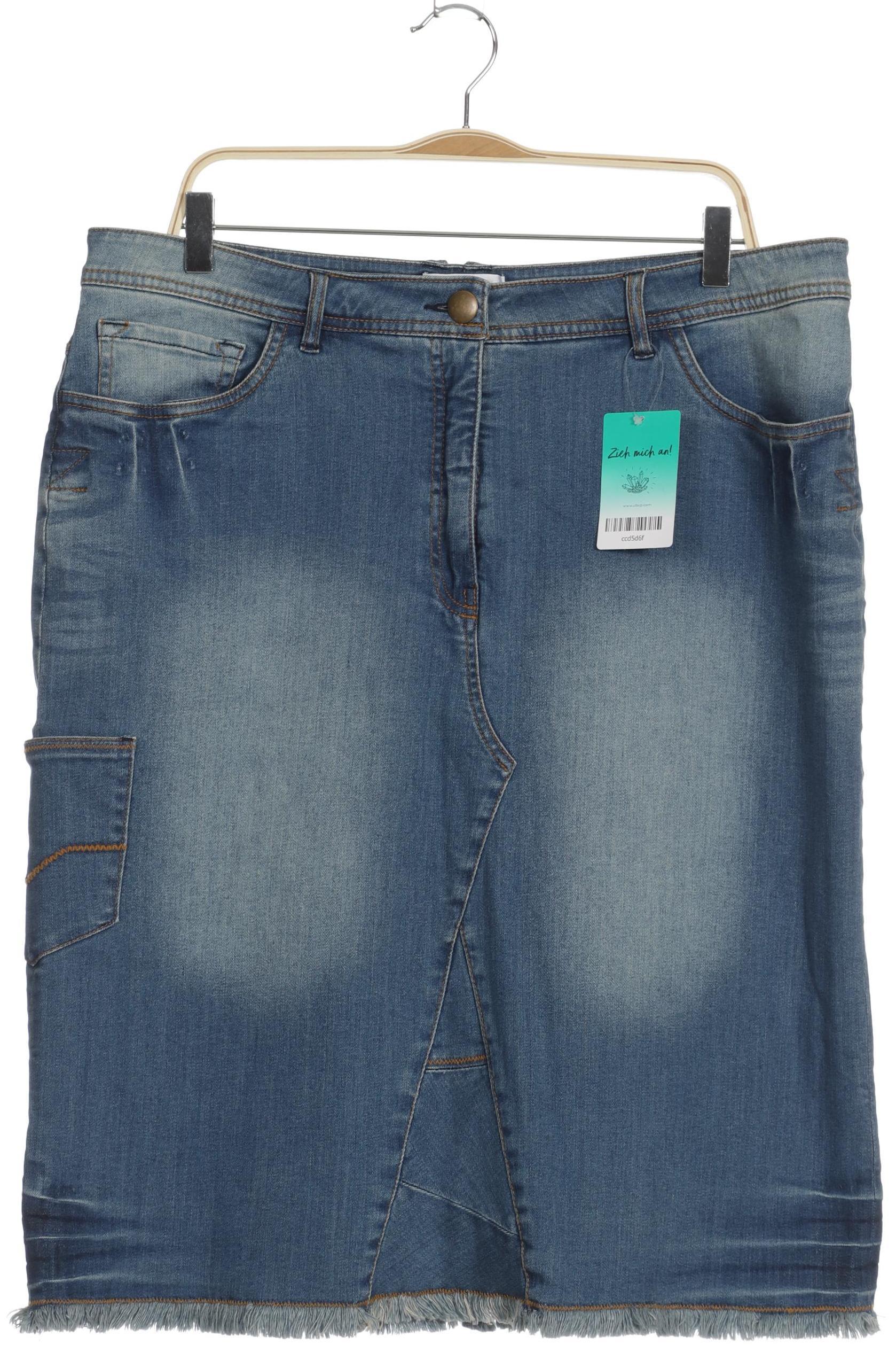 

Ulla Popken Damen Rock, blau, Gr. 46