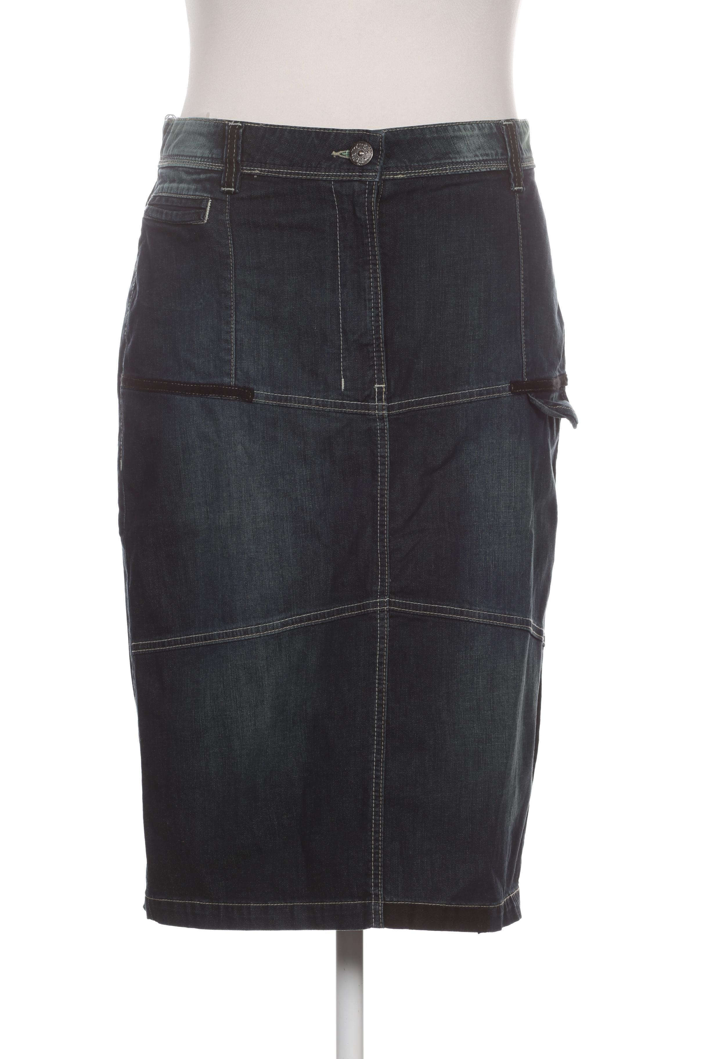 

Ulla Popken Damen Rock, blau, Gr. 46