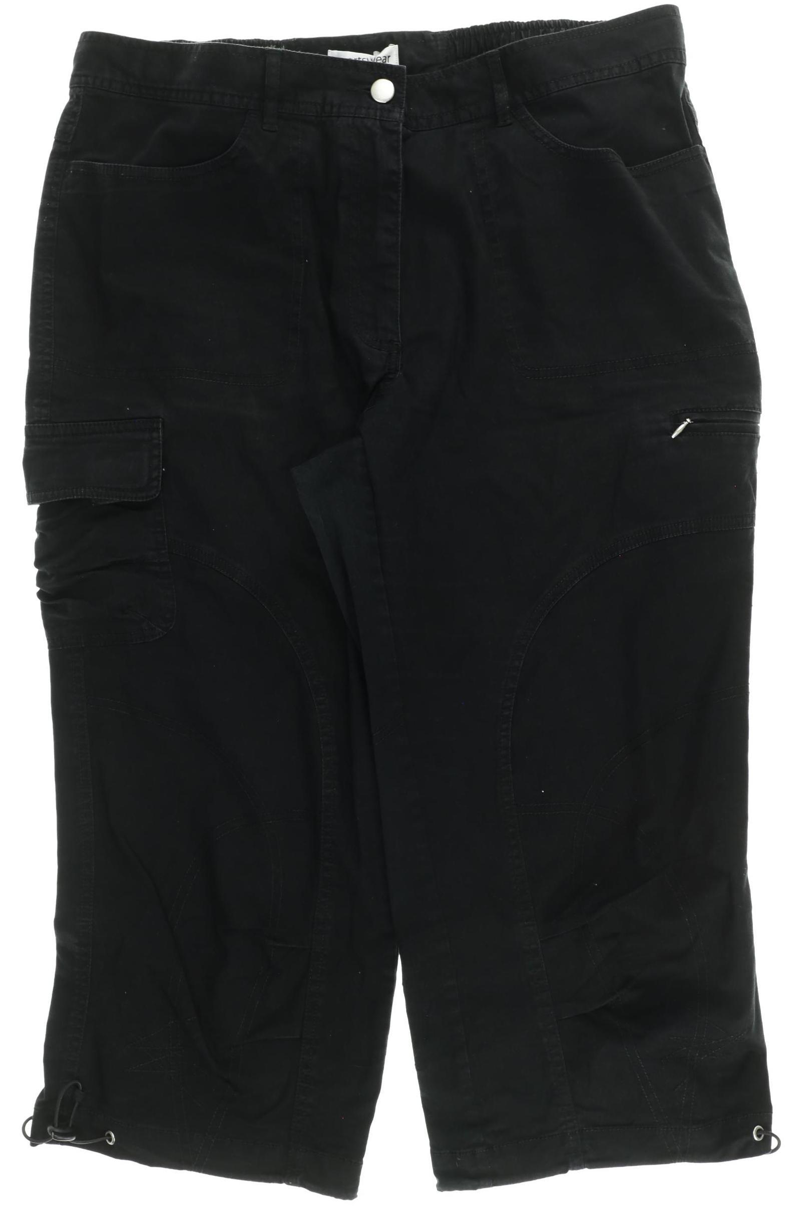 

Ulla Popken Damen Shorts, schwarz, Gr. 46