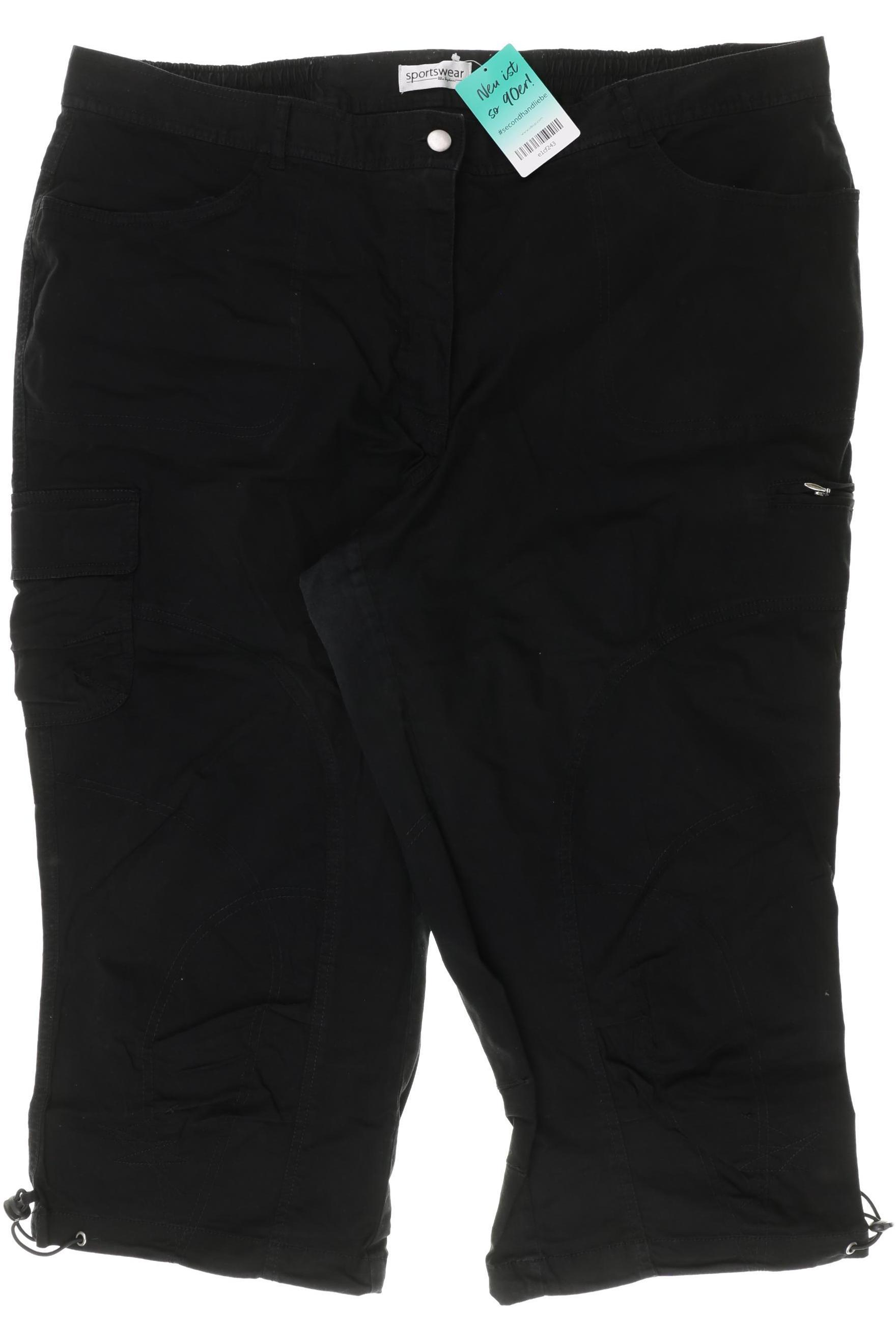 

Ulla Popken Damen Shorts, schwarz, Gr. 52