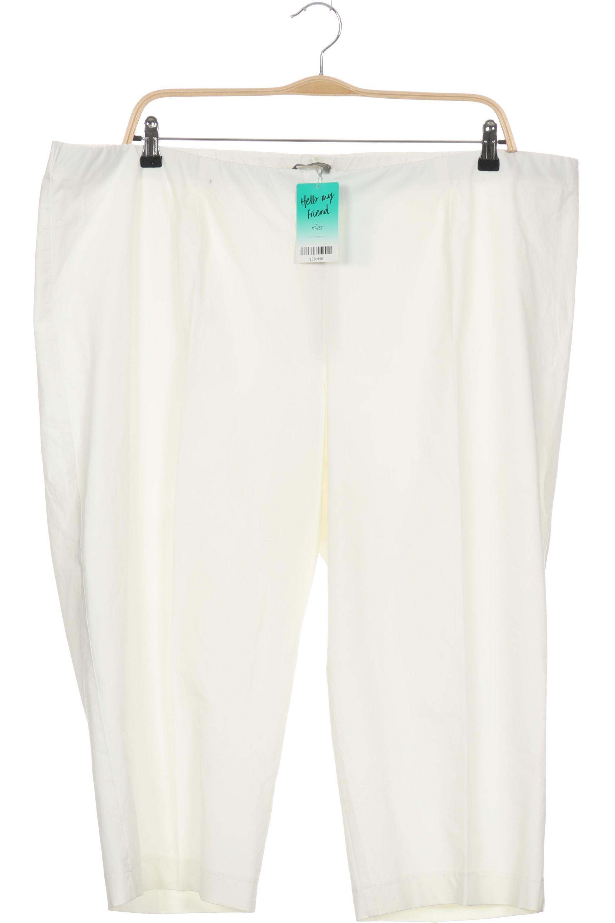 

Ulla Popken Damen Stoffhose, weiß, Gr. 56