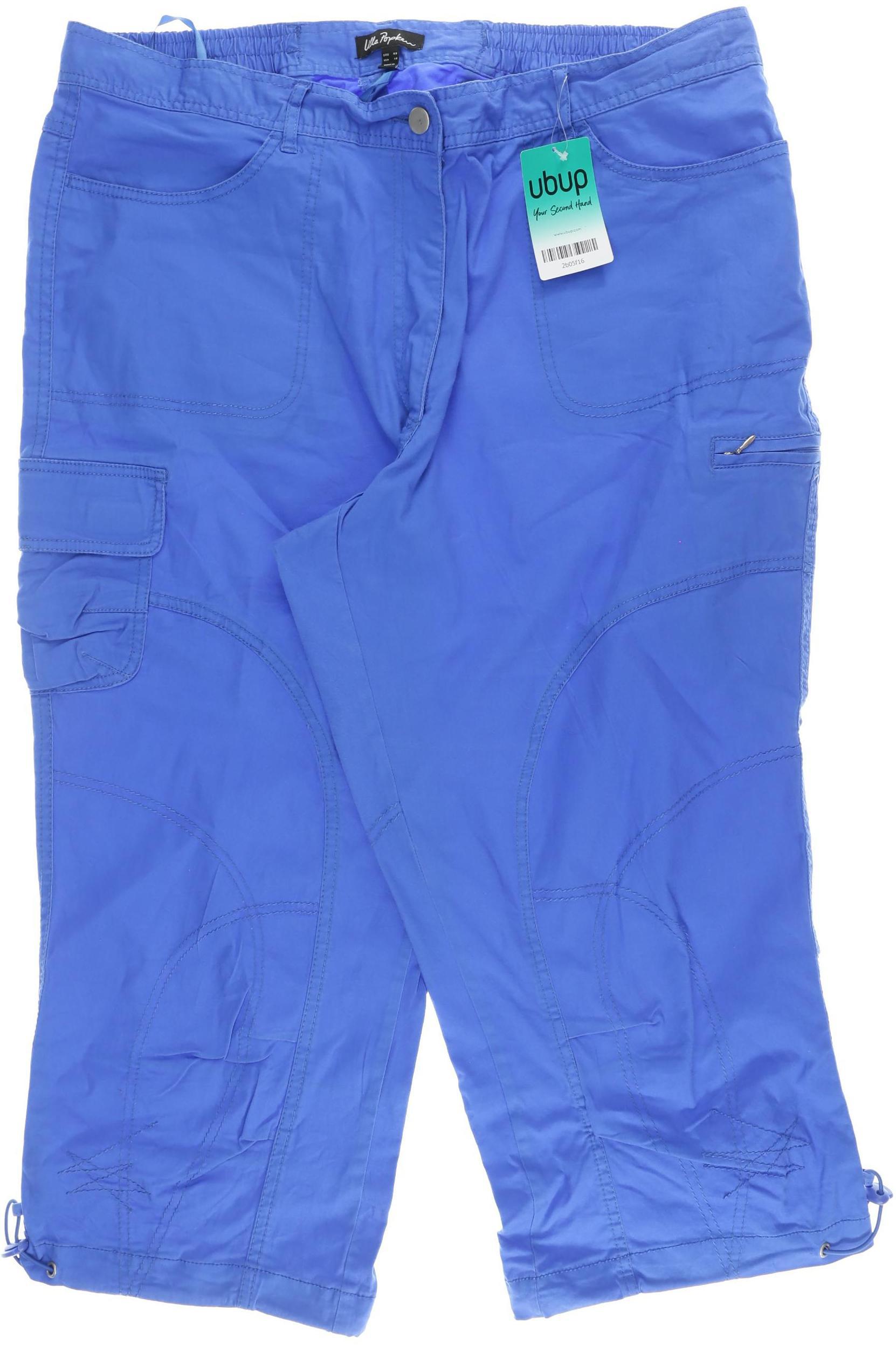 

Ulla Popken Damen Stoffhose, blau, Gr. 48