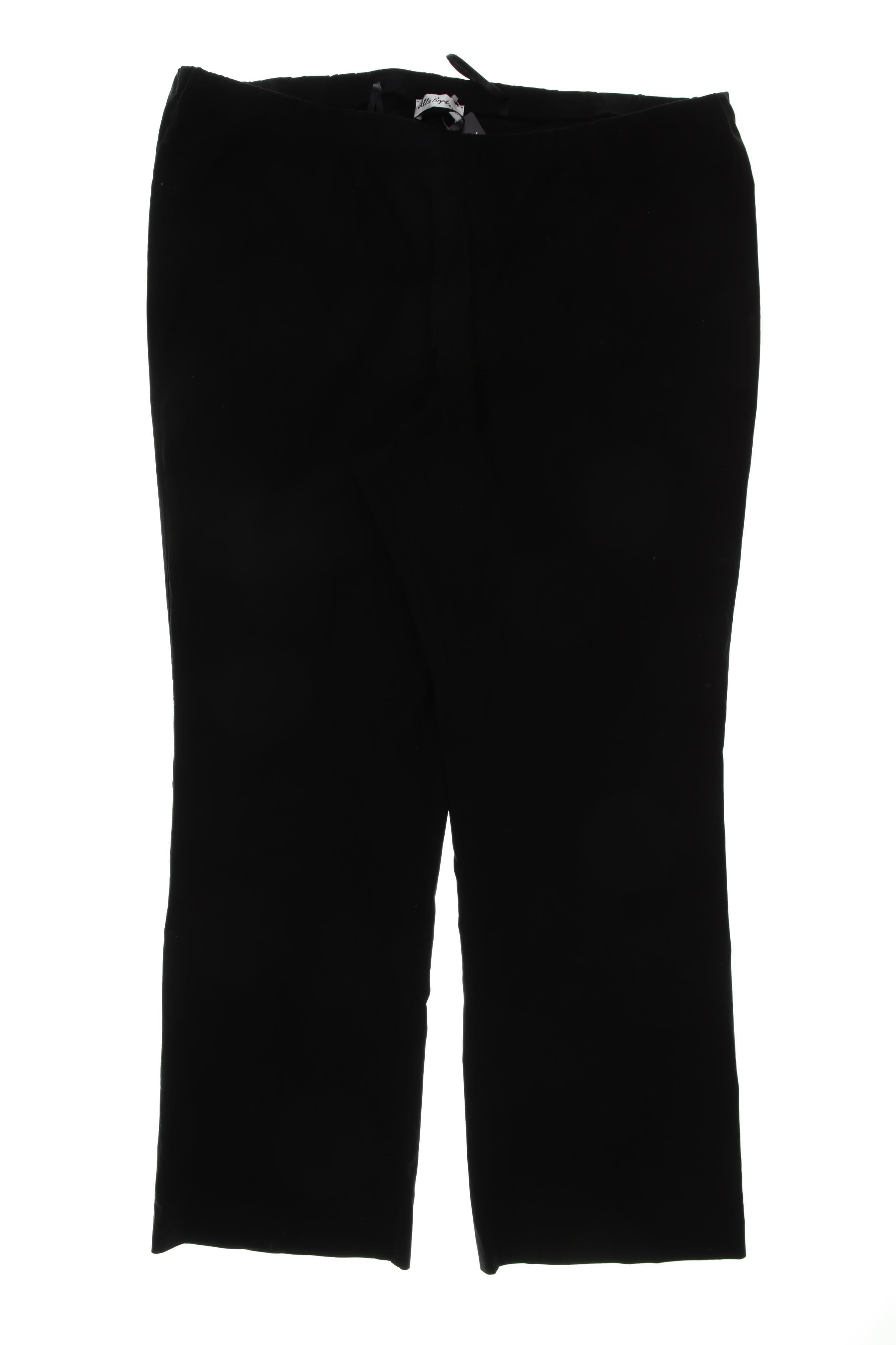 

Ulla Popken Damen Stoffhose, schwarz, Gr. 52