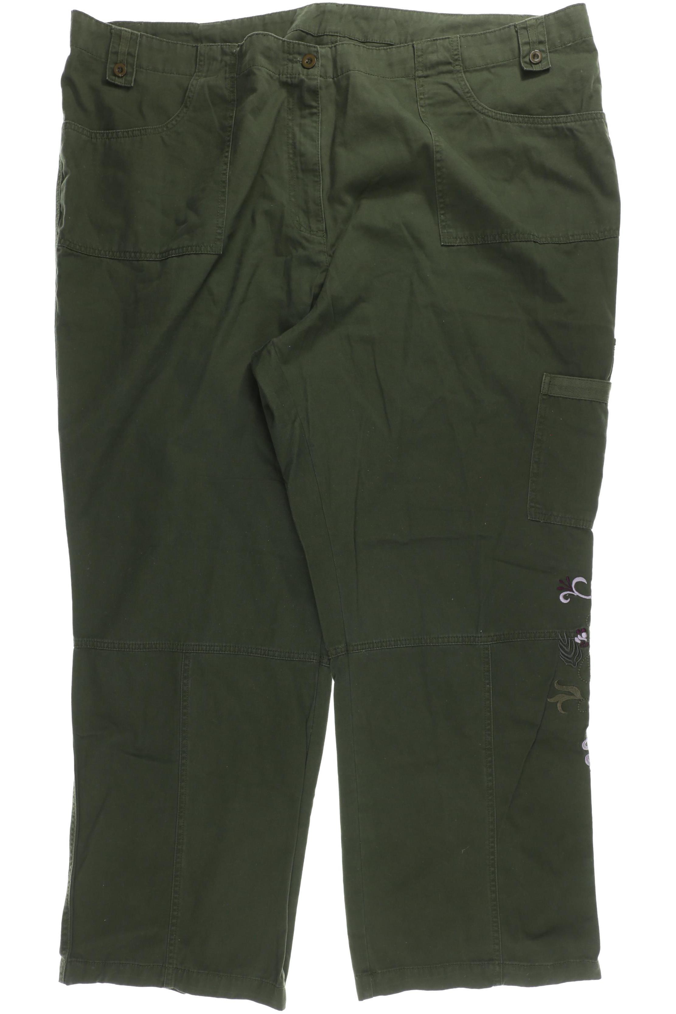 

Ulla Popken Damen Stoffhose, grün, Gr. 58