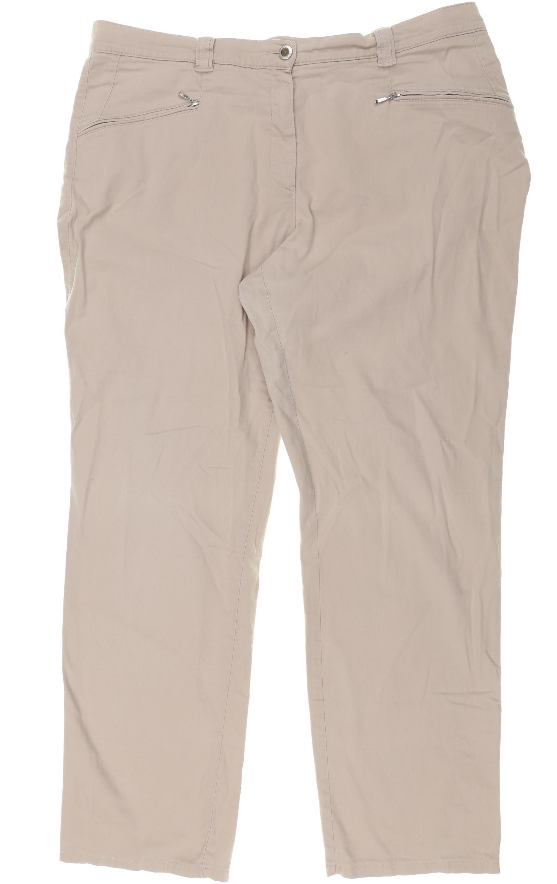 

Ulla Popken Damen Stoffhose, beige, Gr. 48