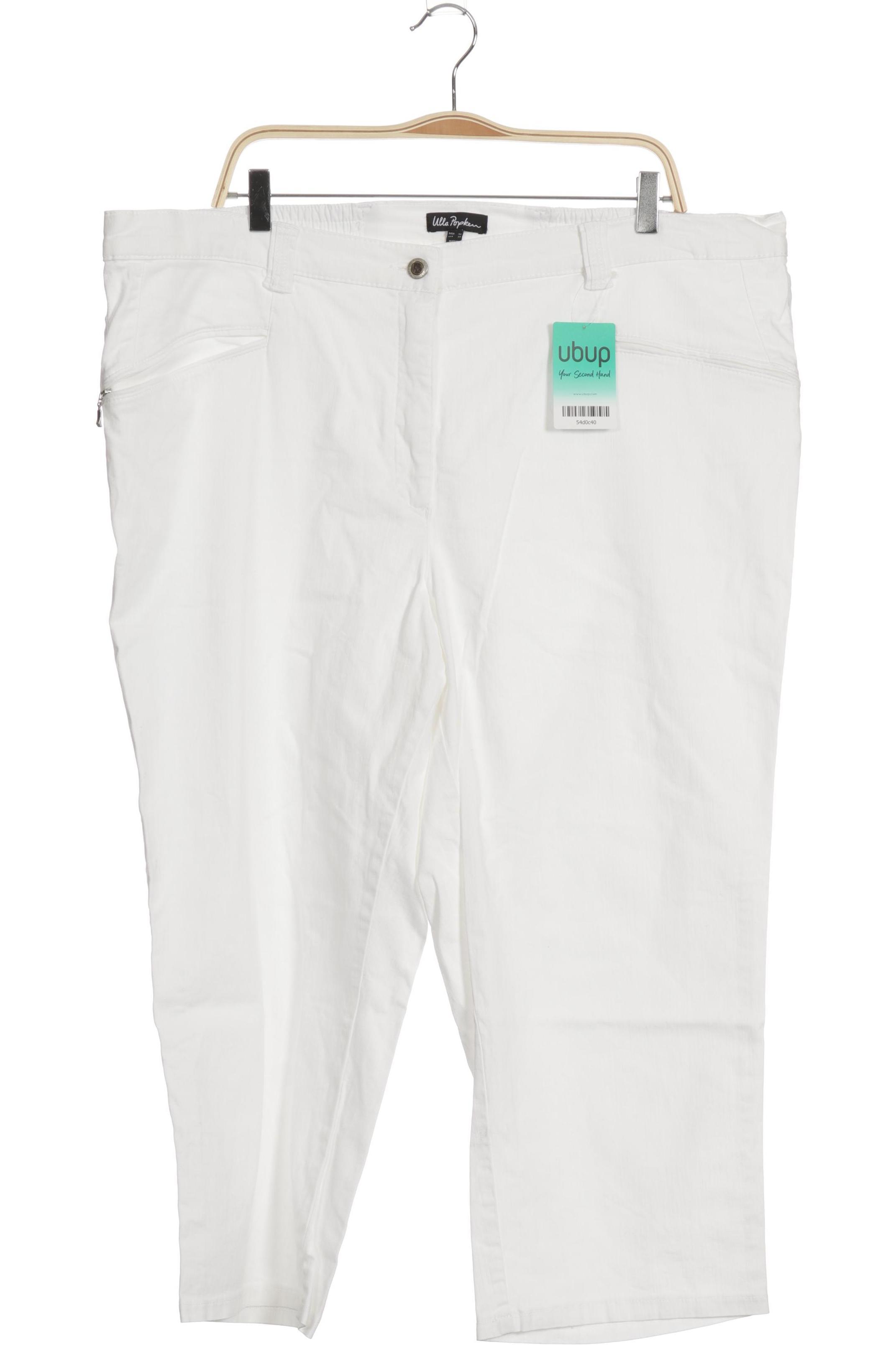 

Ulla Popken Damen Stoffhose, weiß, Gr. 52