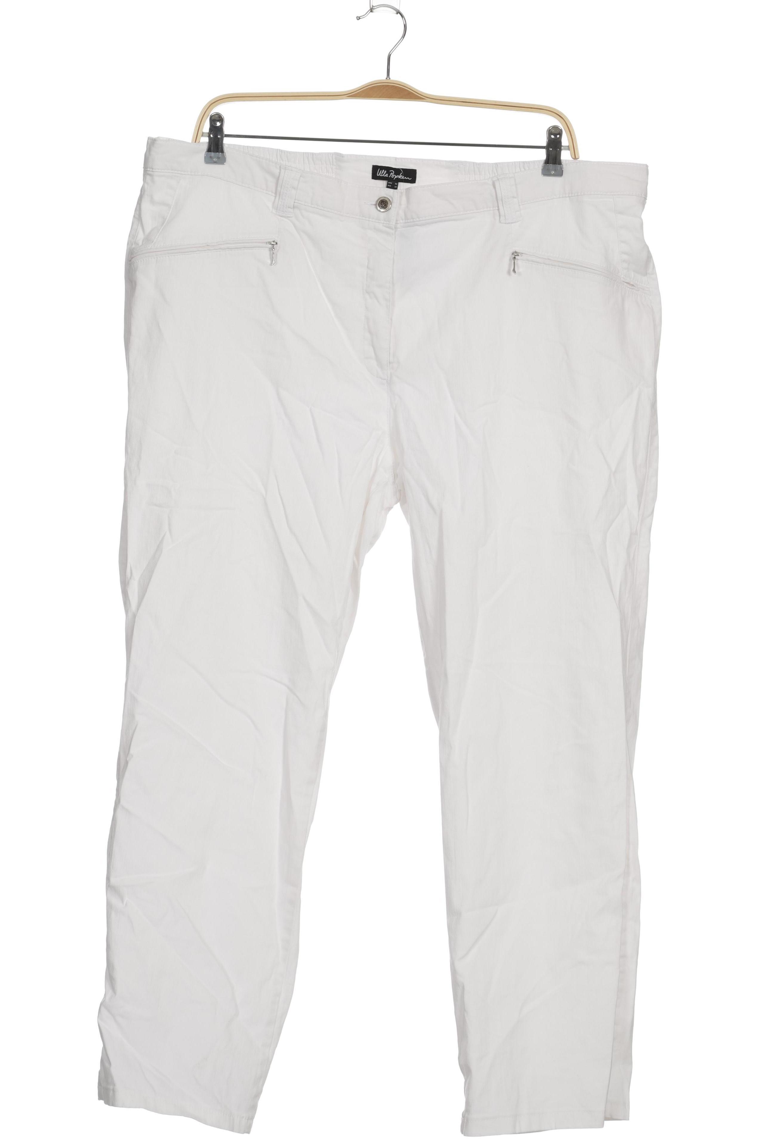 

Ulla Popken Damen Stoffhose, weiß, Gr. 52