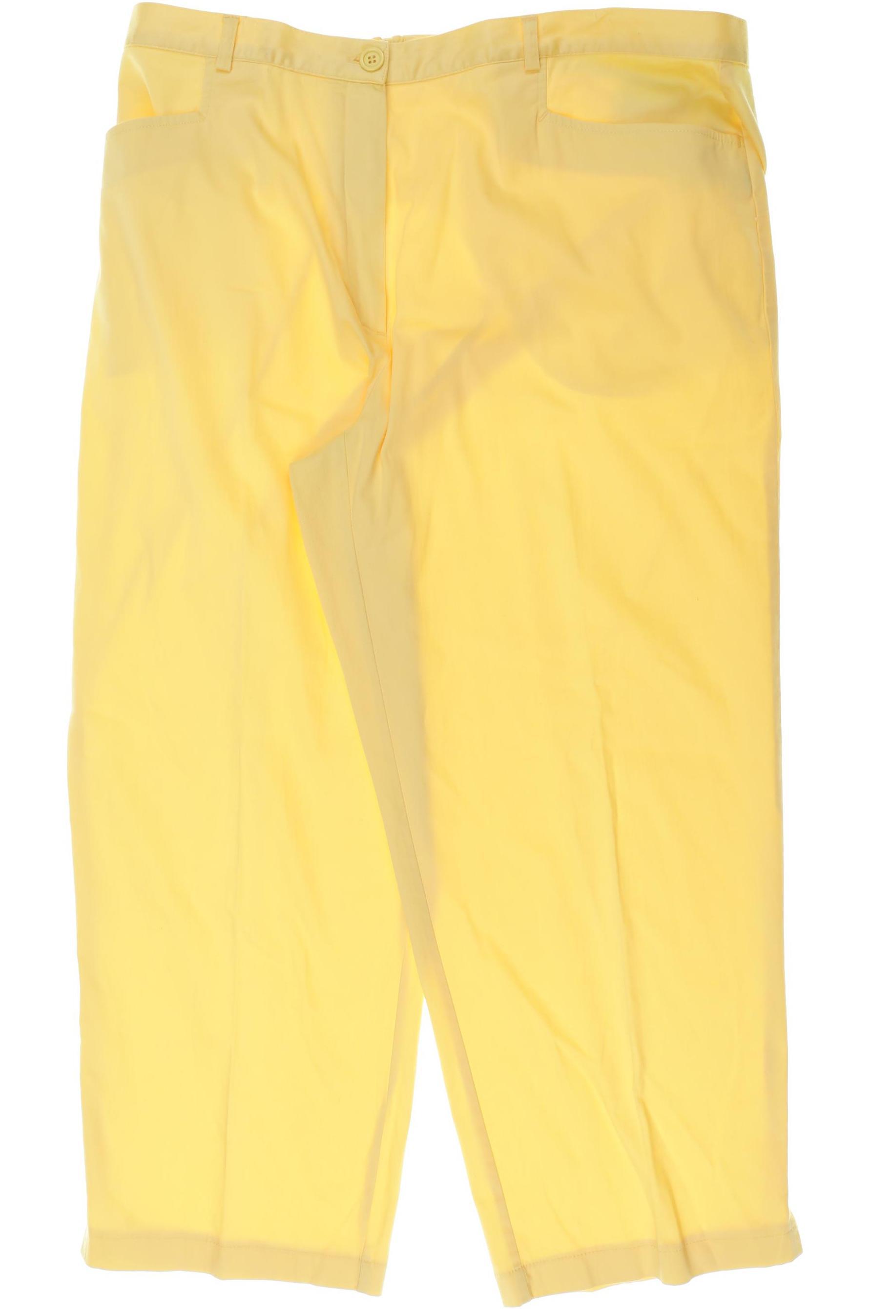 

Ulla Popken Damen Stoffhose, gelb, Gr. 50