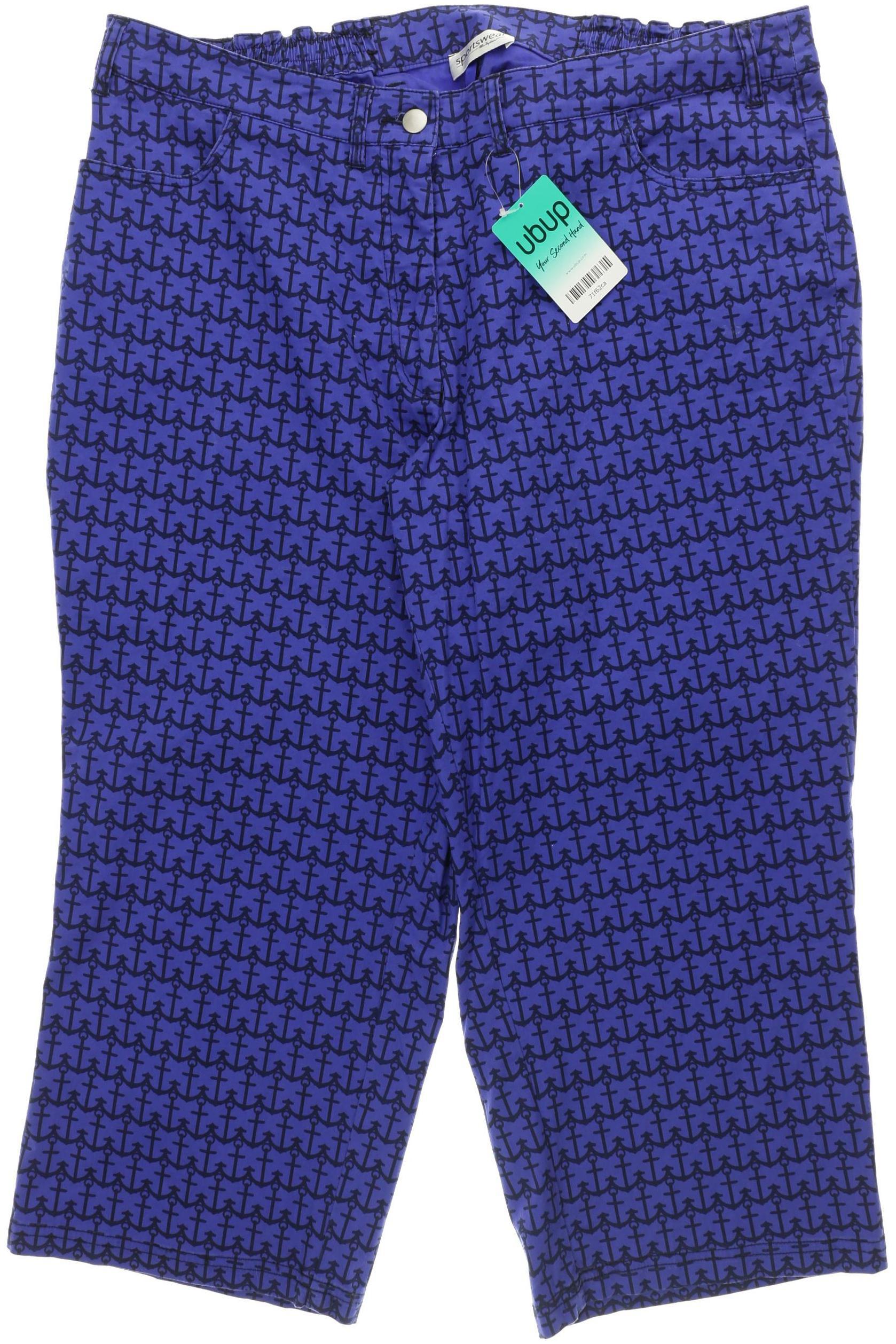 

Ulla Popken Damen Stoffhose, blau, Gr. 48