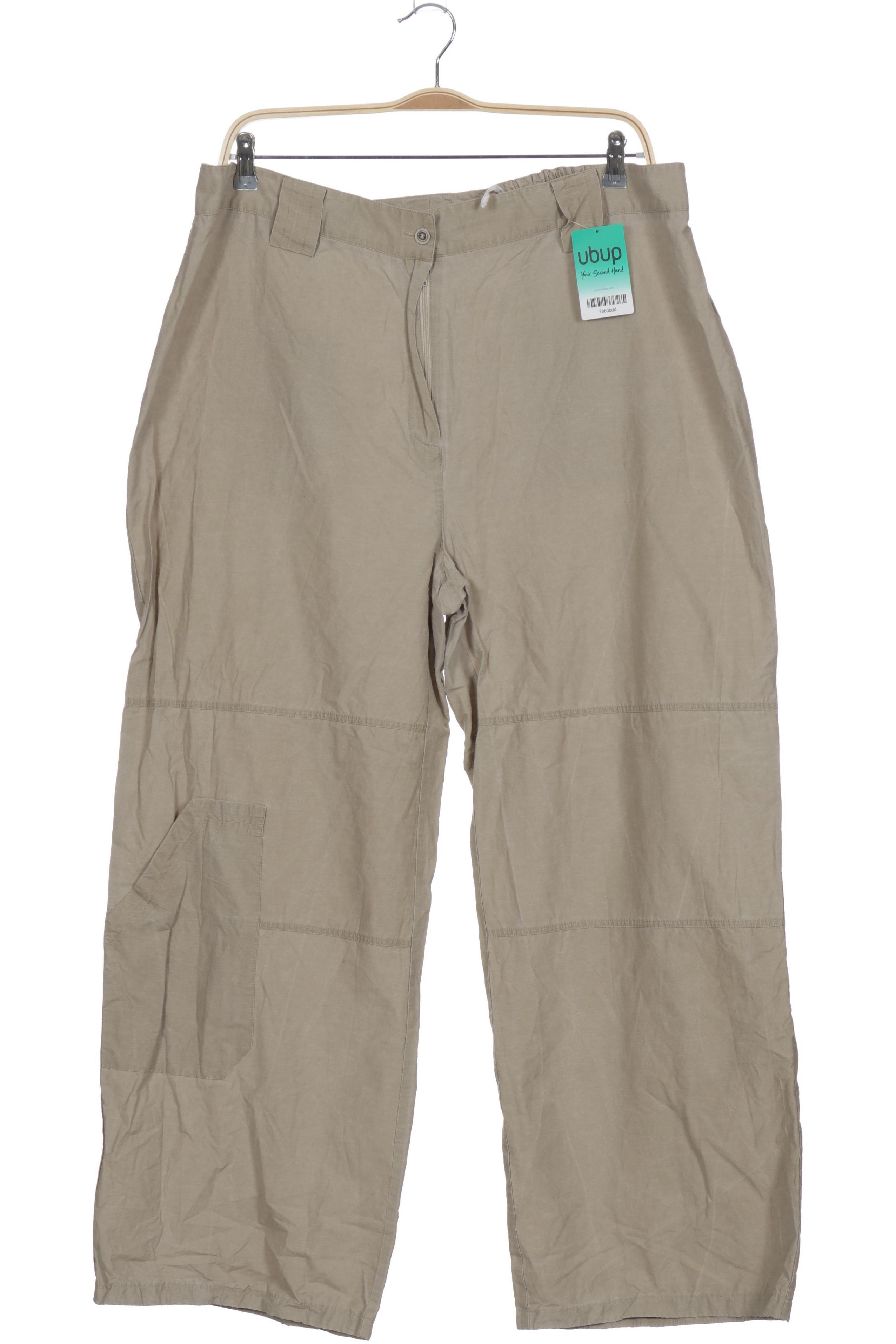 

Ulla Popken Damen Stoffhose, beige, Gr. 52