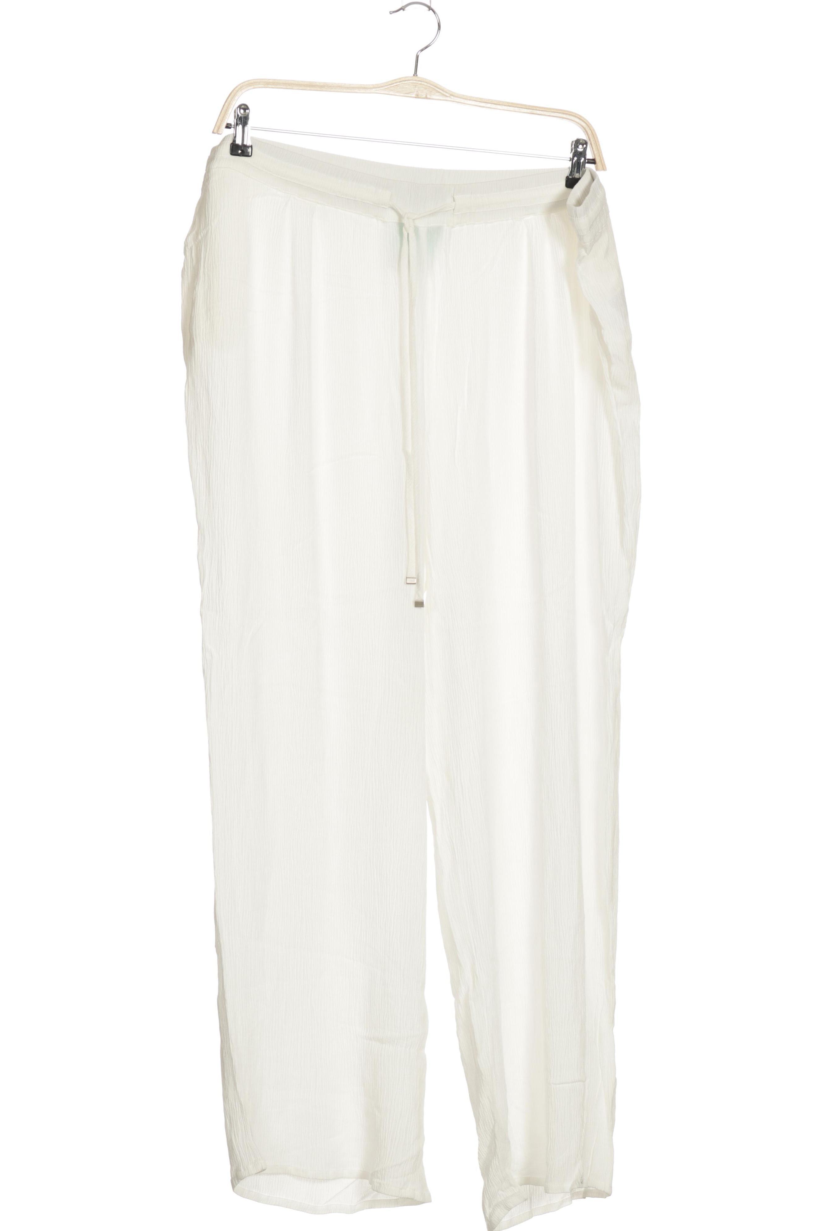 

Ulla Popken Damen Stoffhose, weiß, Gr. 54