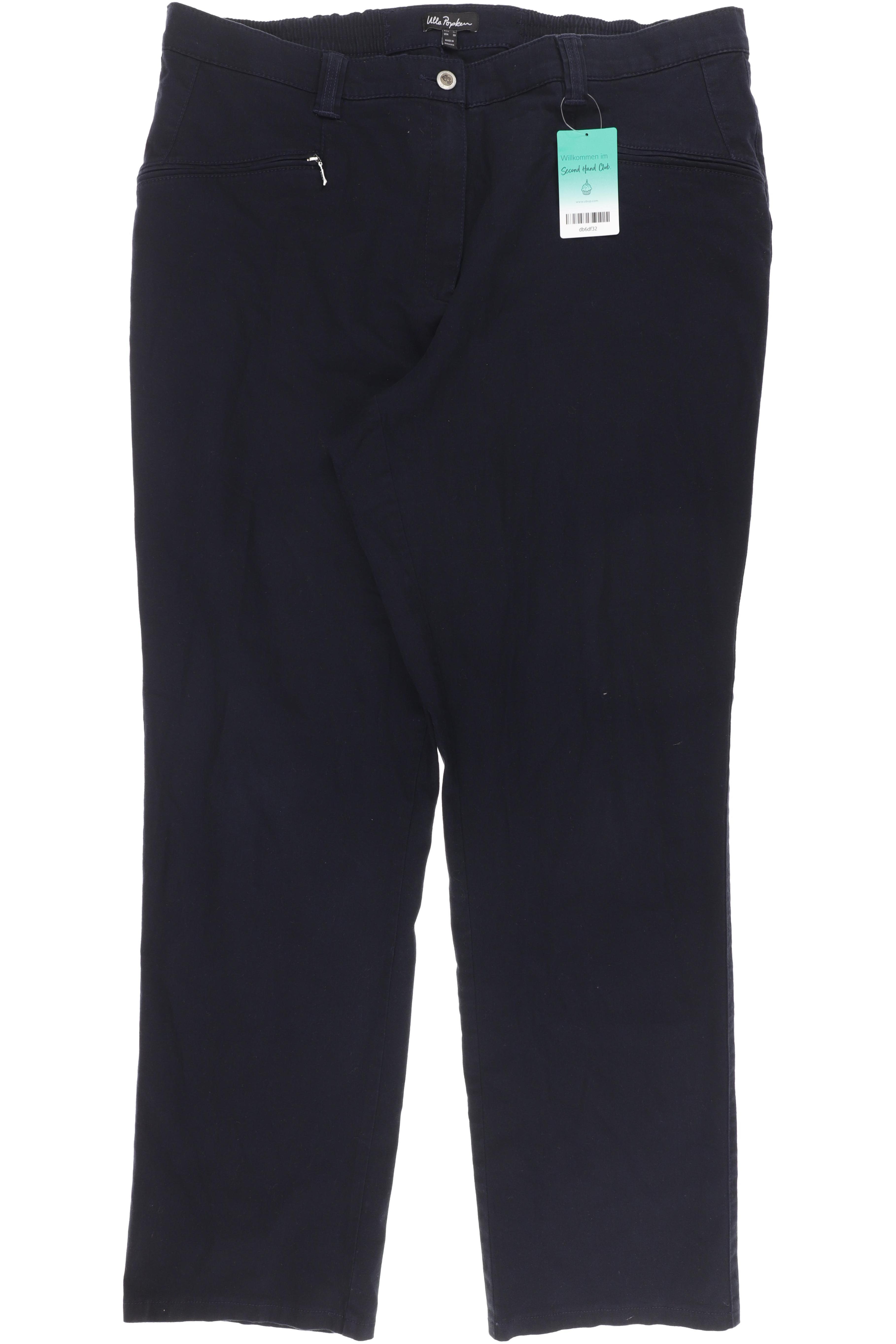 

Ulla Popken Damen Stoffhose, blau, Gr. 50