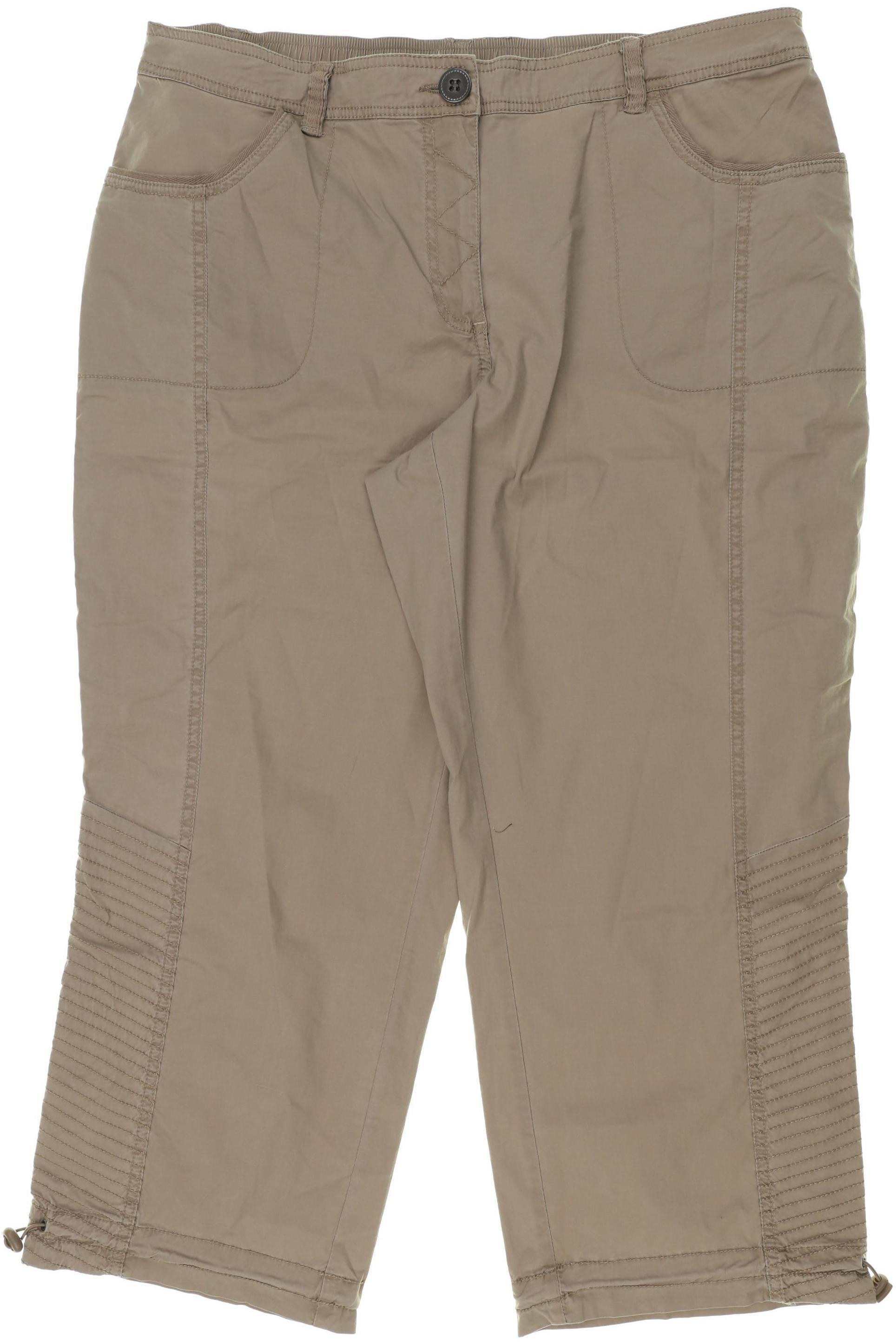 

Ulla Popken Damen Stoffhose, beige, Gr. 48