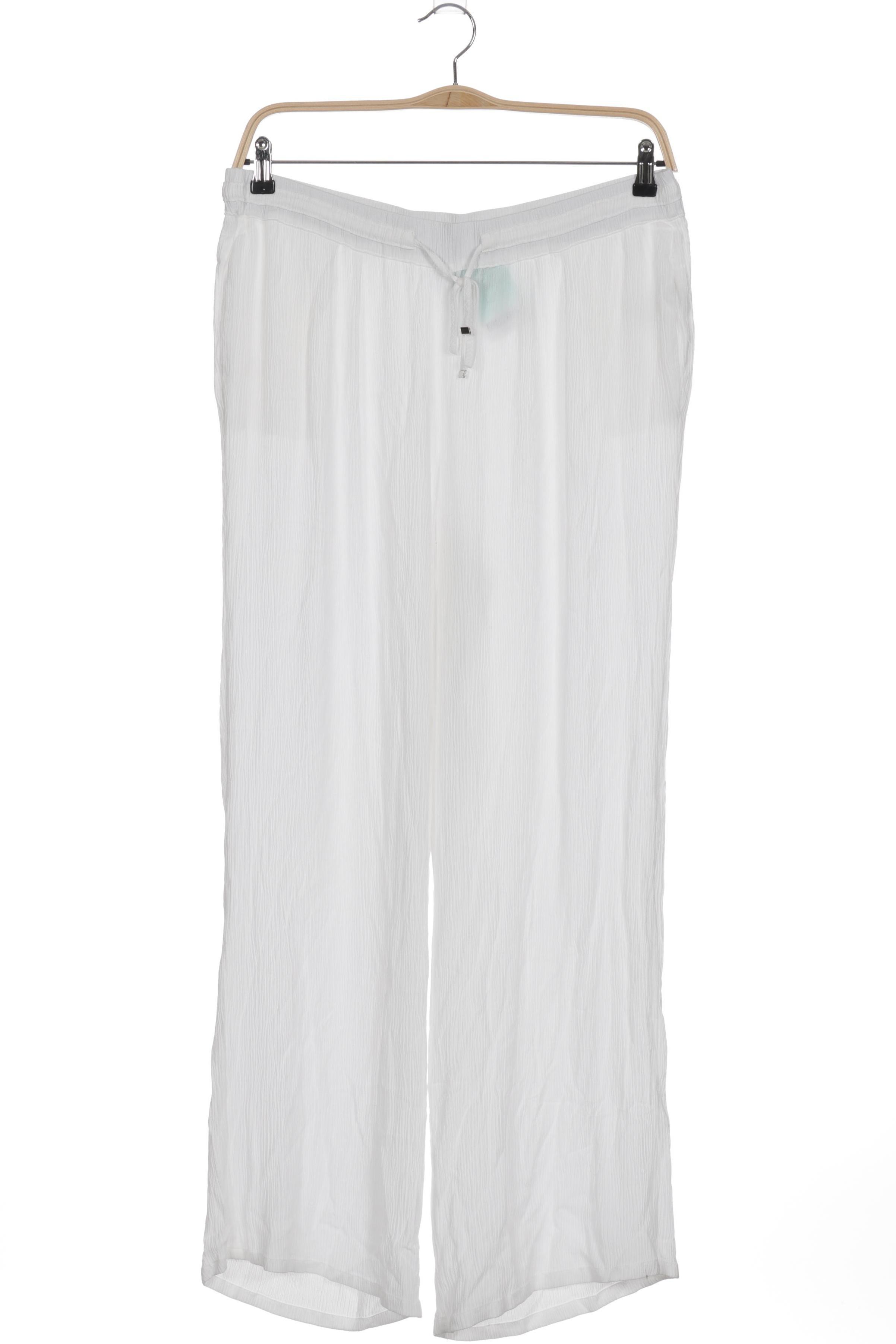 

Ulla Popken Damen Stoffhose, weiß, Gr. 46