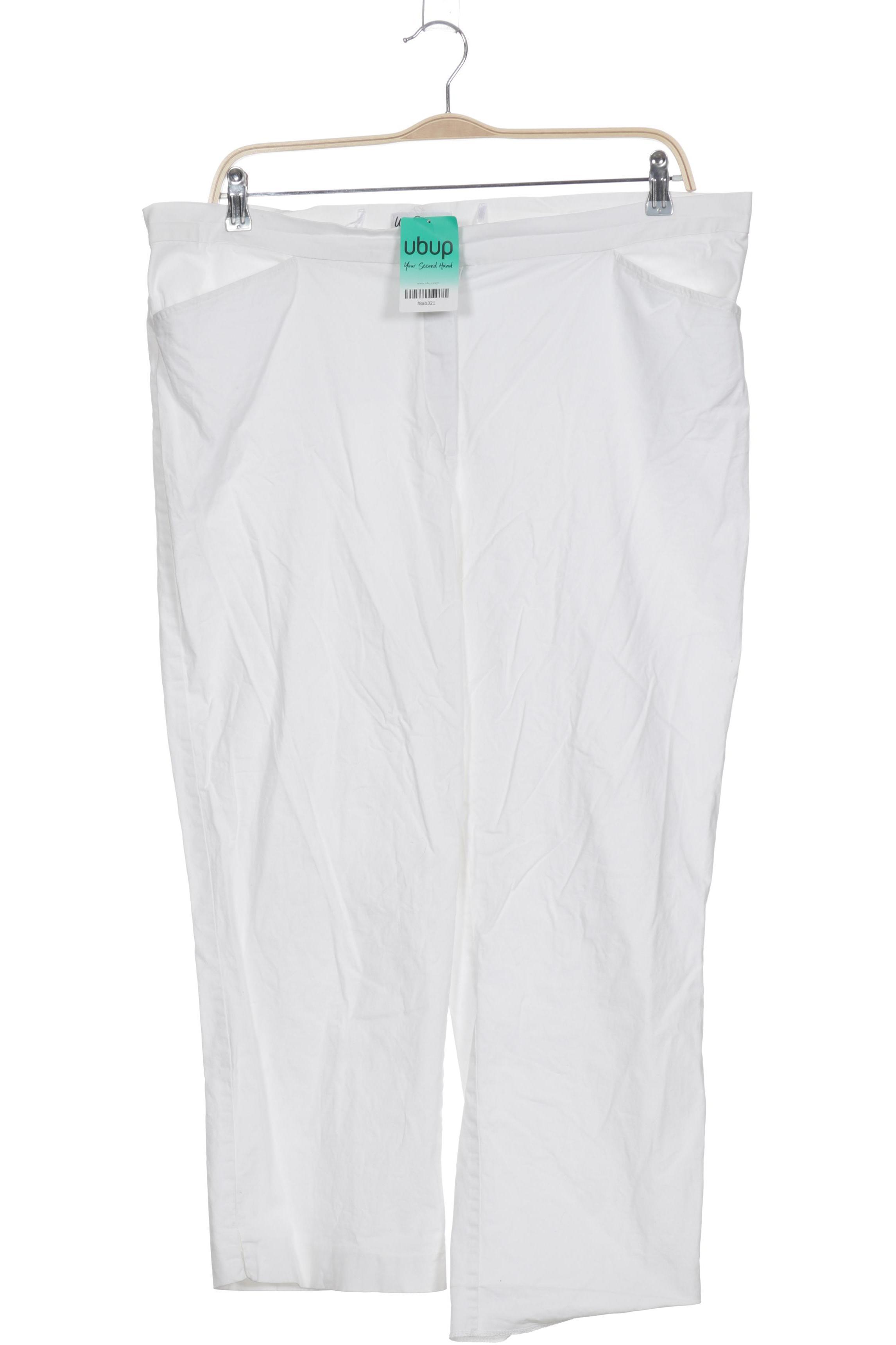 

Ulla Popken Damen Stoffhose, weiß, Gr. 50