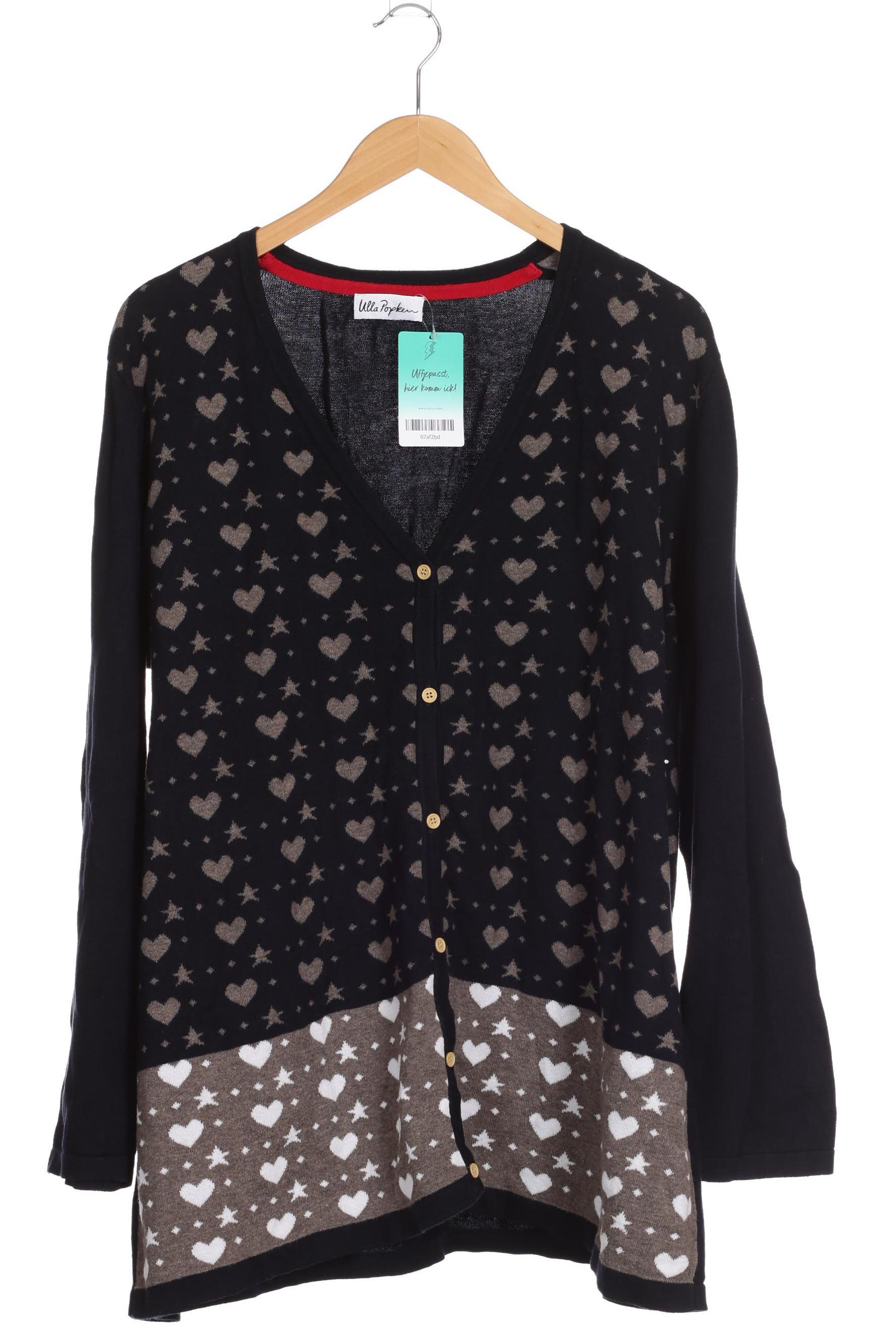 

Ulla Popken Damen Strickjacke, blau, Gr. 50